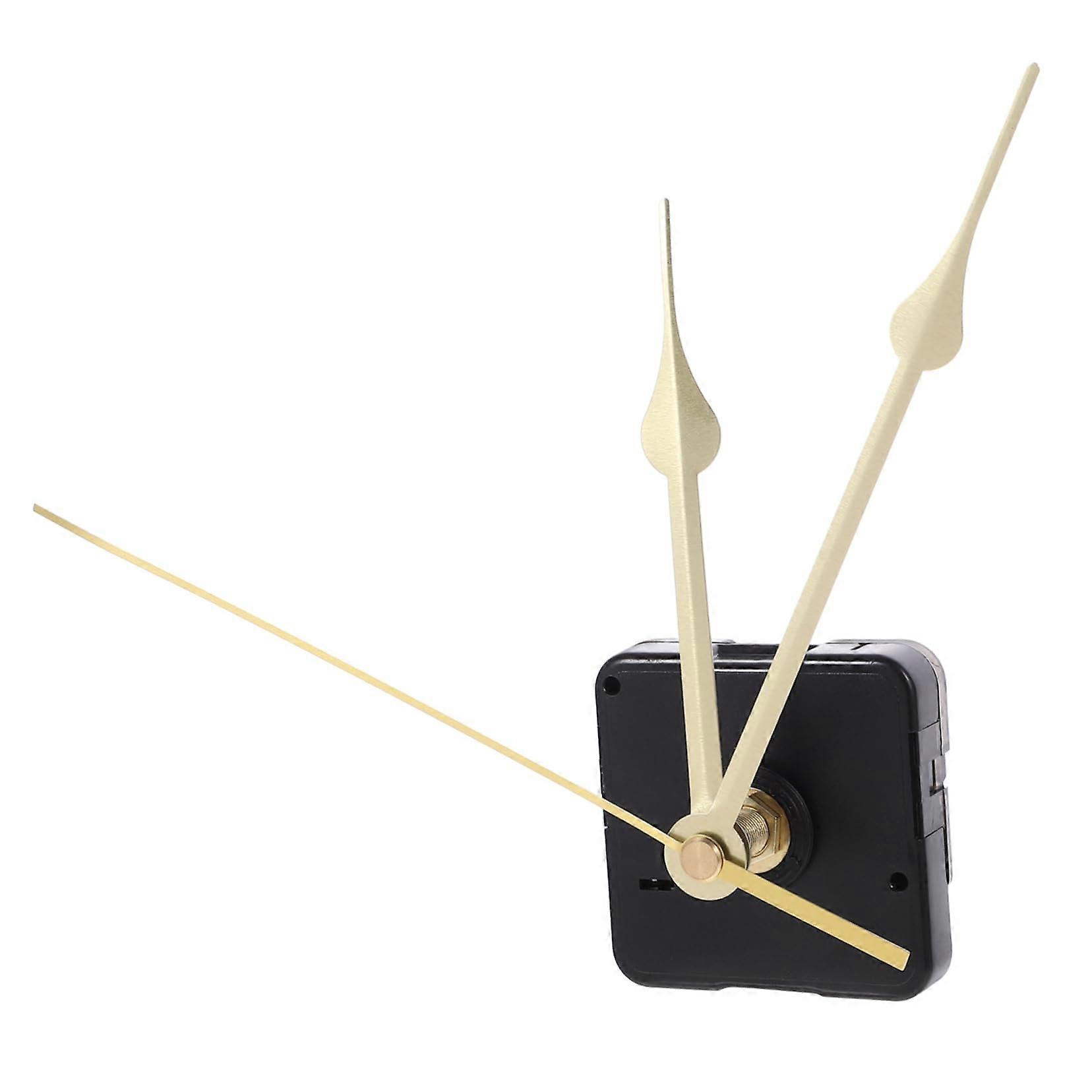 1 set silent movement watchmaker parts watch hands movement set watch numbers for watchmaker motors movement replacement watchmaker set plastic gold