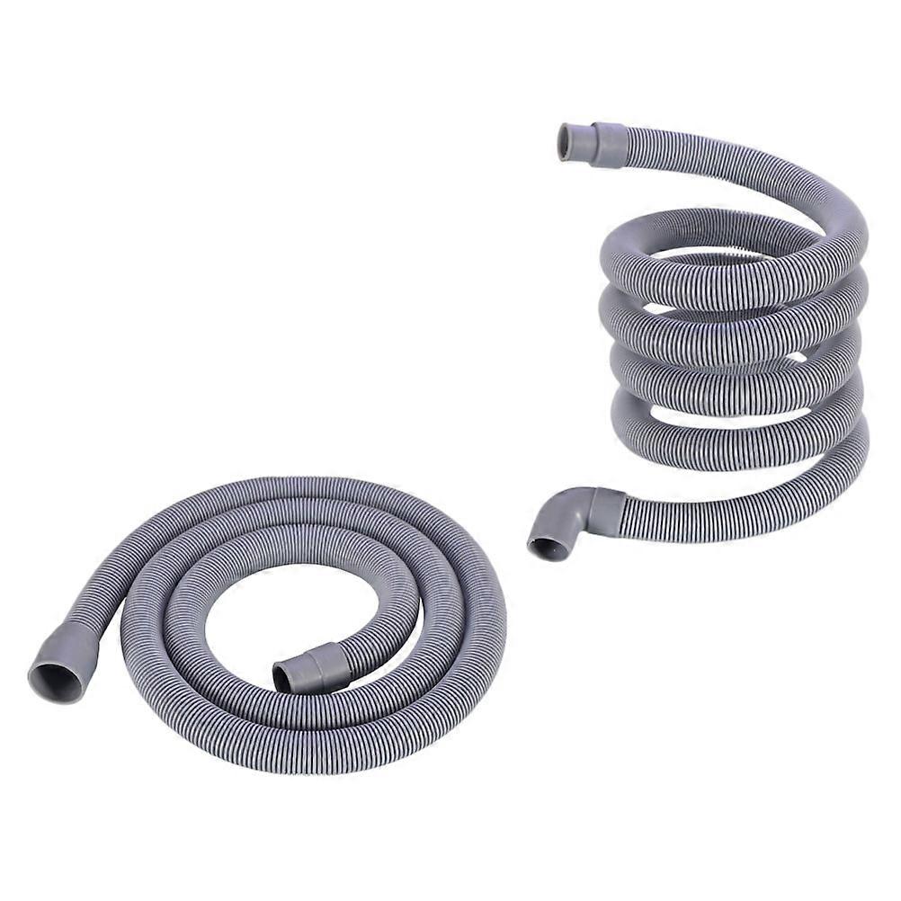 Washer For Washing Machine Drain Straight Style 2m Grey Water Drainage 1Set