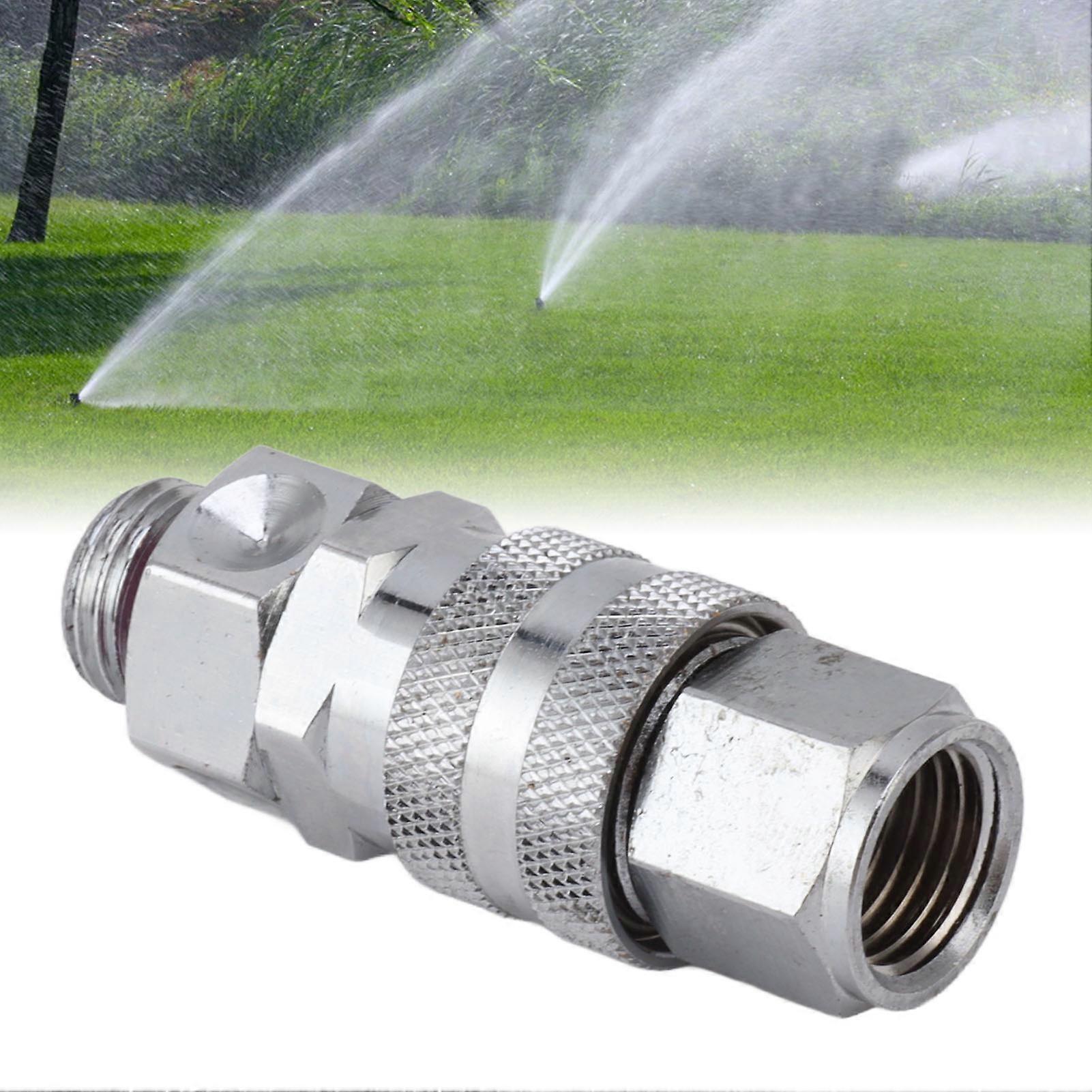 Pressure Washer Adapter with G3/8 Thread 360 Degree Swivel Brass Adapter All Copper Pesticide Pipe Anti Tangling Swivel Adapter