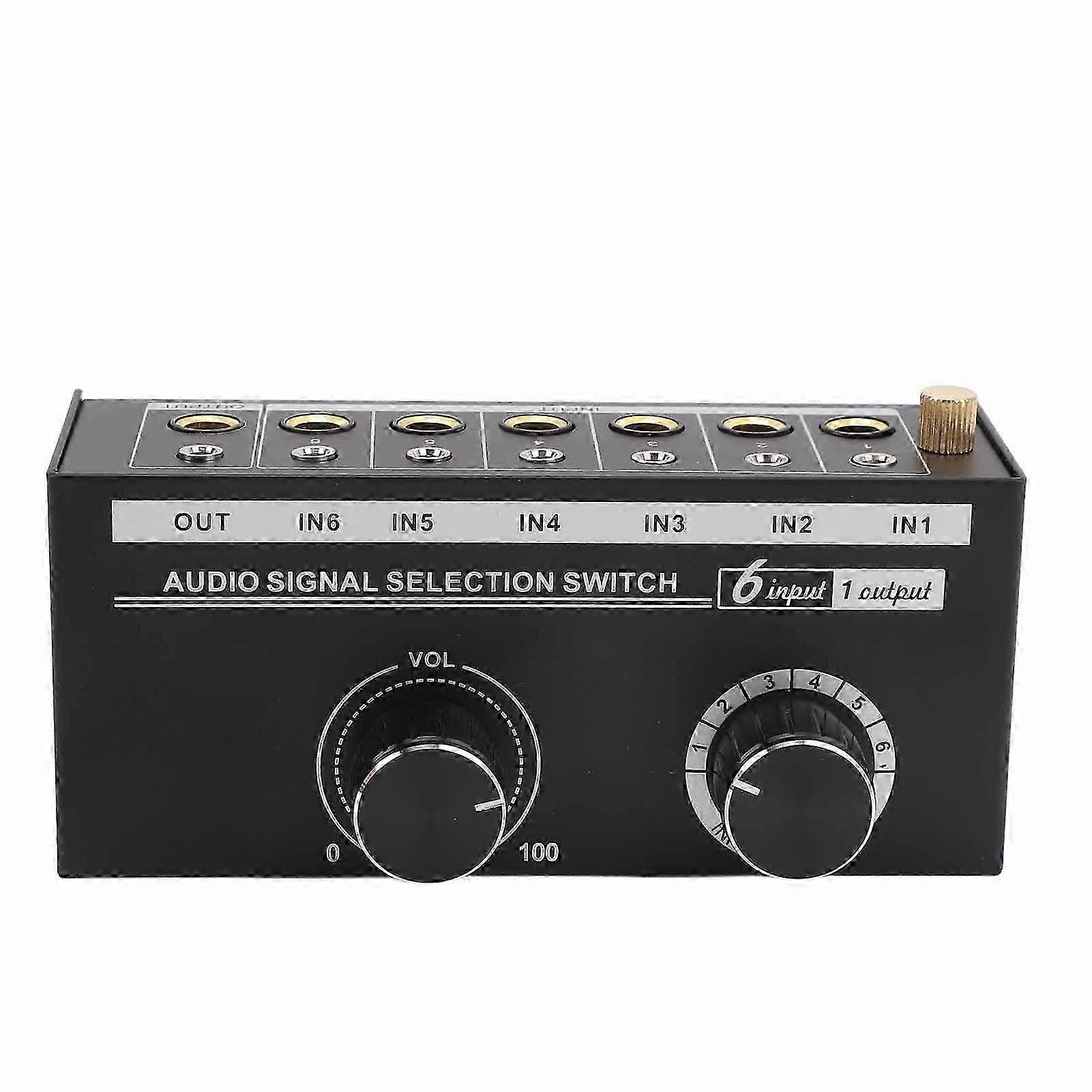 Passive Volume Controller RCA Interface Clear and Pure Sound Output Volume Adjuster for Home Studio