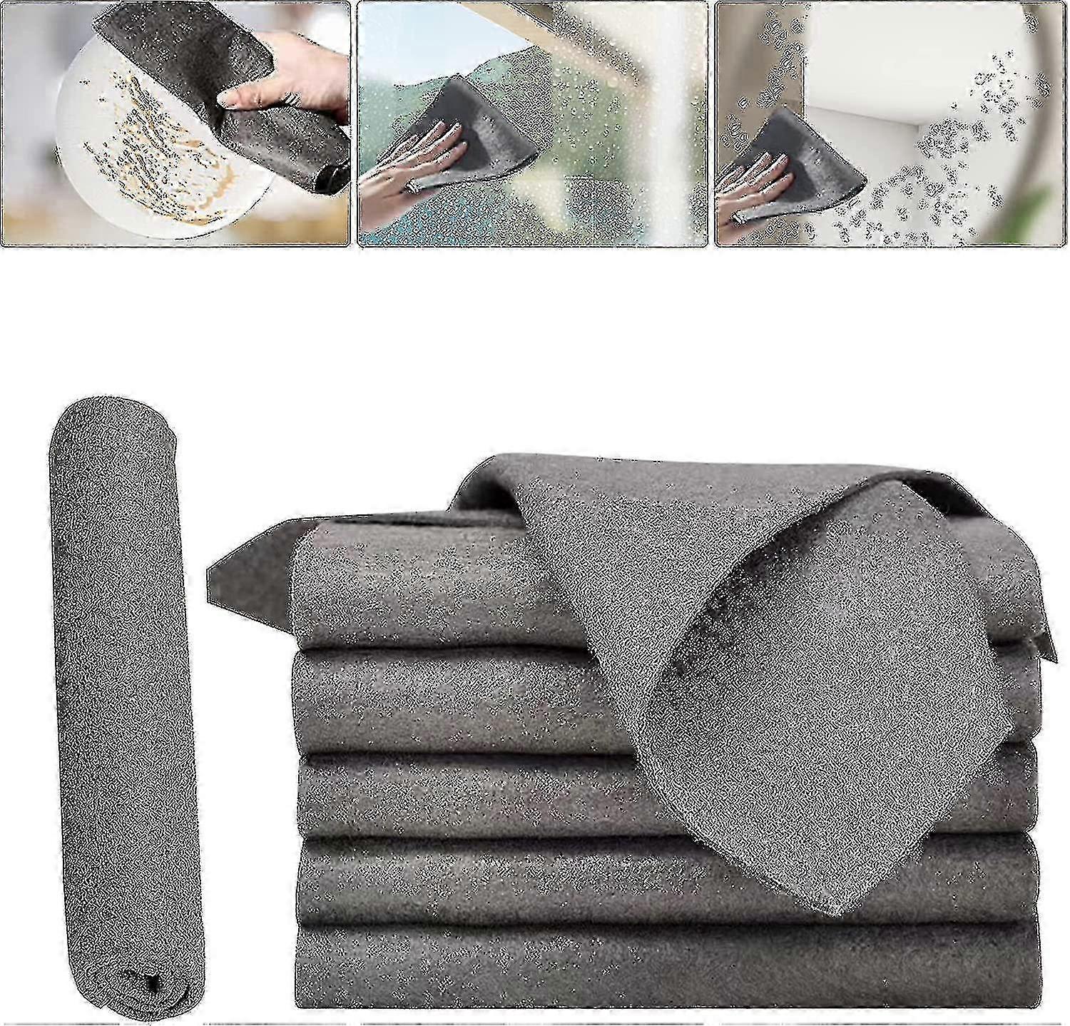 Thickened Magic Cleaning Cloths, Microfiber Cleaning Rags, Reusable Cloths for Various Uses
