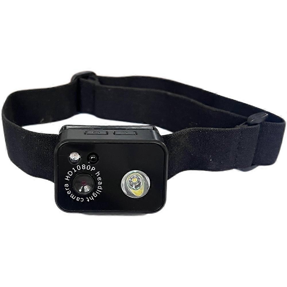 D7 Outdoor Portable HD Headlamp Camera 1080P Video Recording Smart Sensor LED Light