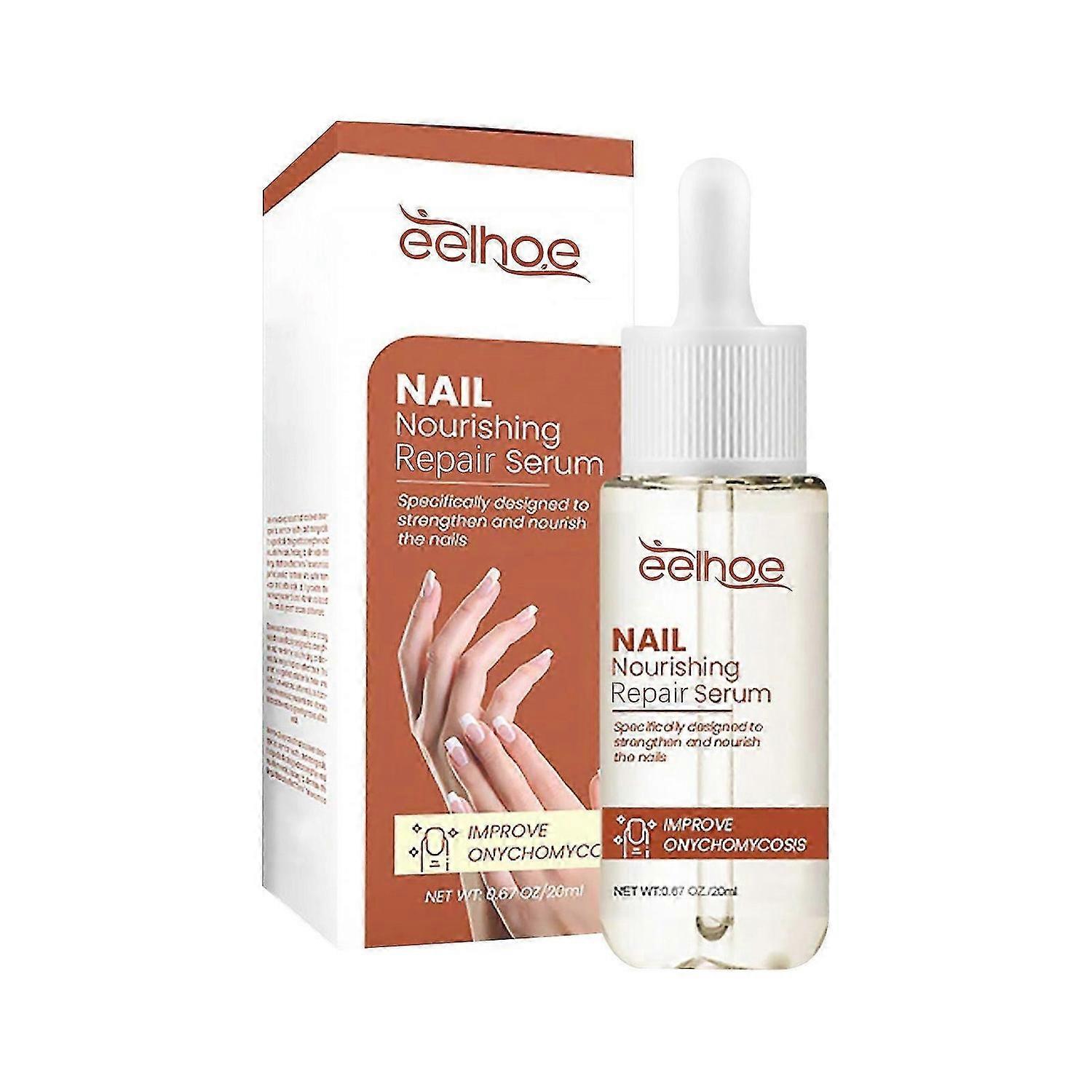 Nail Enamel Strengthening, 20ml Nail Enamel Strengthening Treatment For Weak And Skinny Nails, Treating Fragile, Soft, Dirty And Fragile Nails