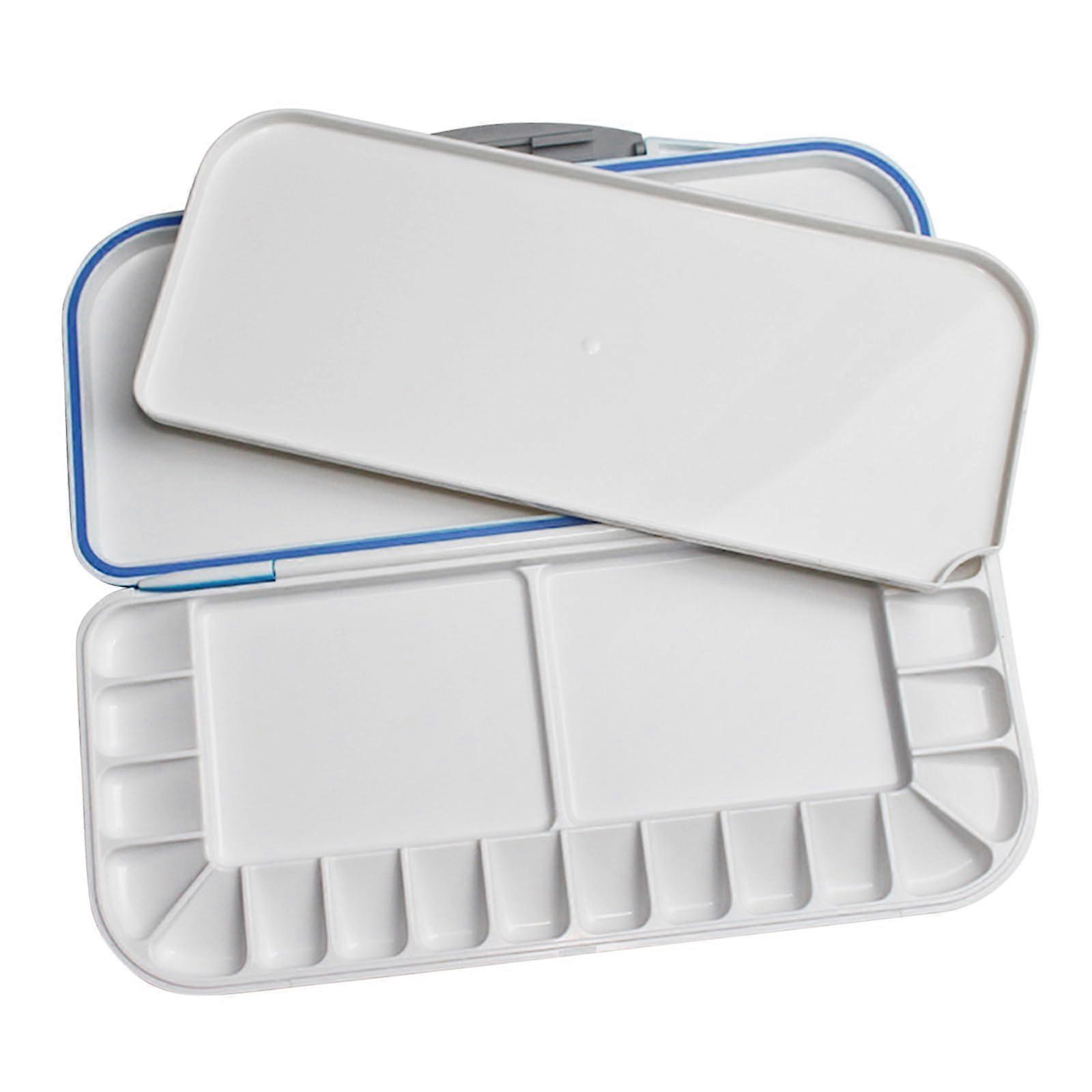 18-Piece Watercolor Palette with Moisturizing Flip-Top, Portable Design, Vibrant Colors for Artists and Beginners