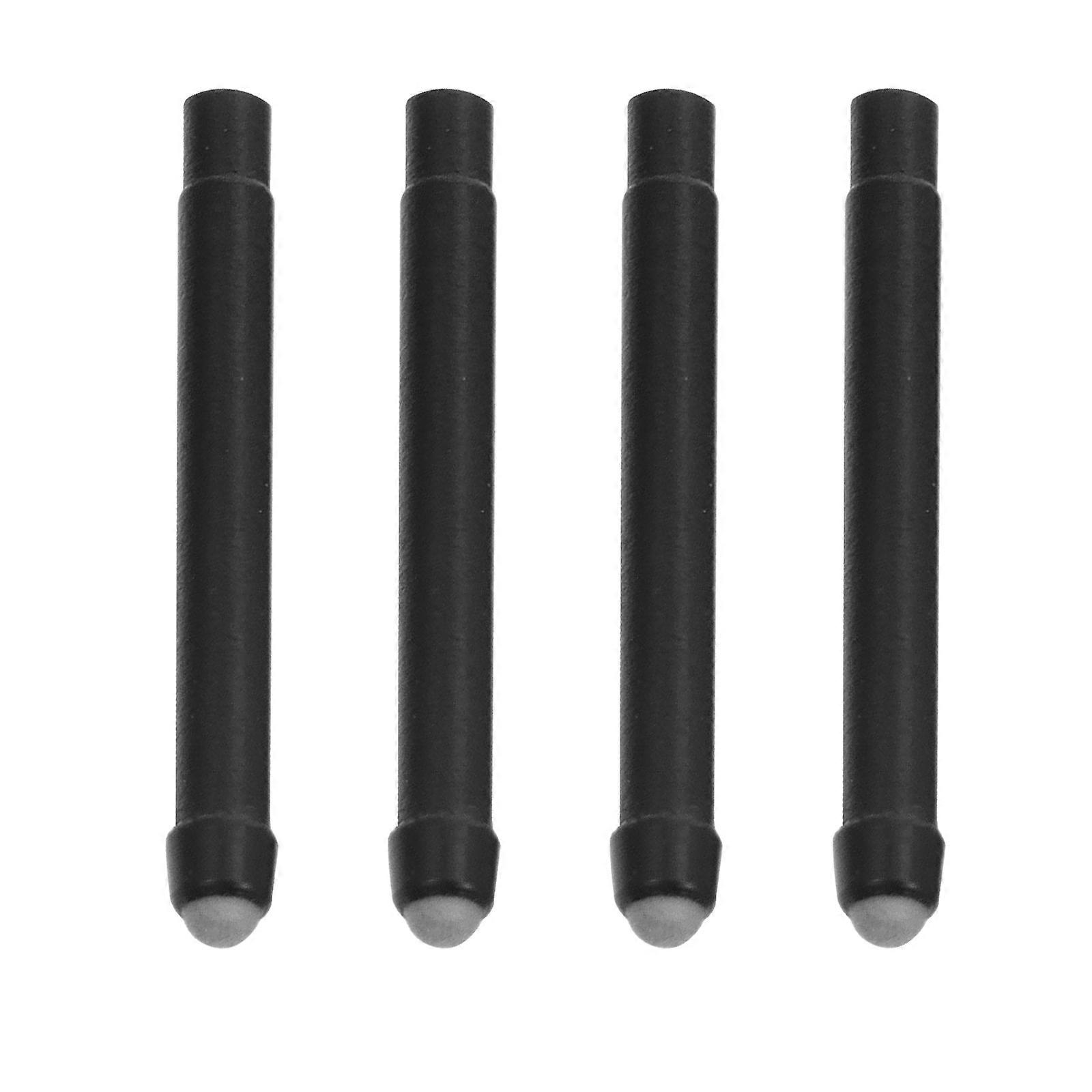 Touchscreen Pen Tip Replacement Stylus Pen Tip Replacements 4Pcs Black Plastic