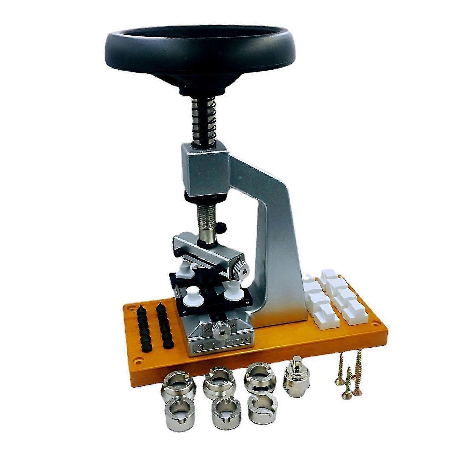 Multi Function Watchmaker's Toolkit For Case Opening With Protective Safety Device Watch Repair Tool