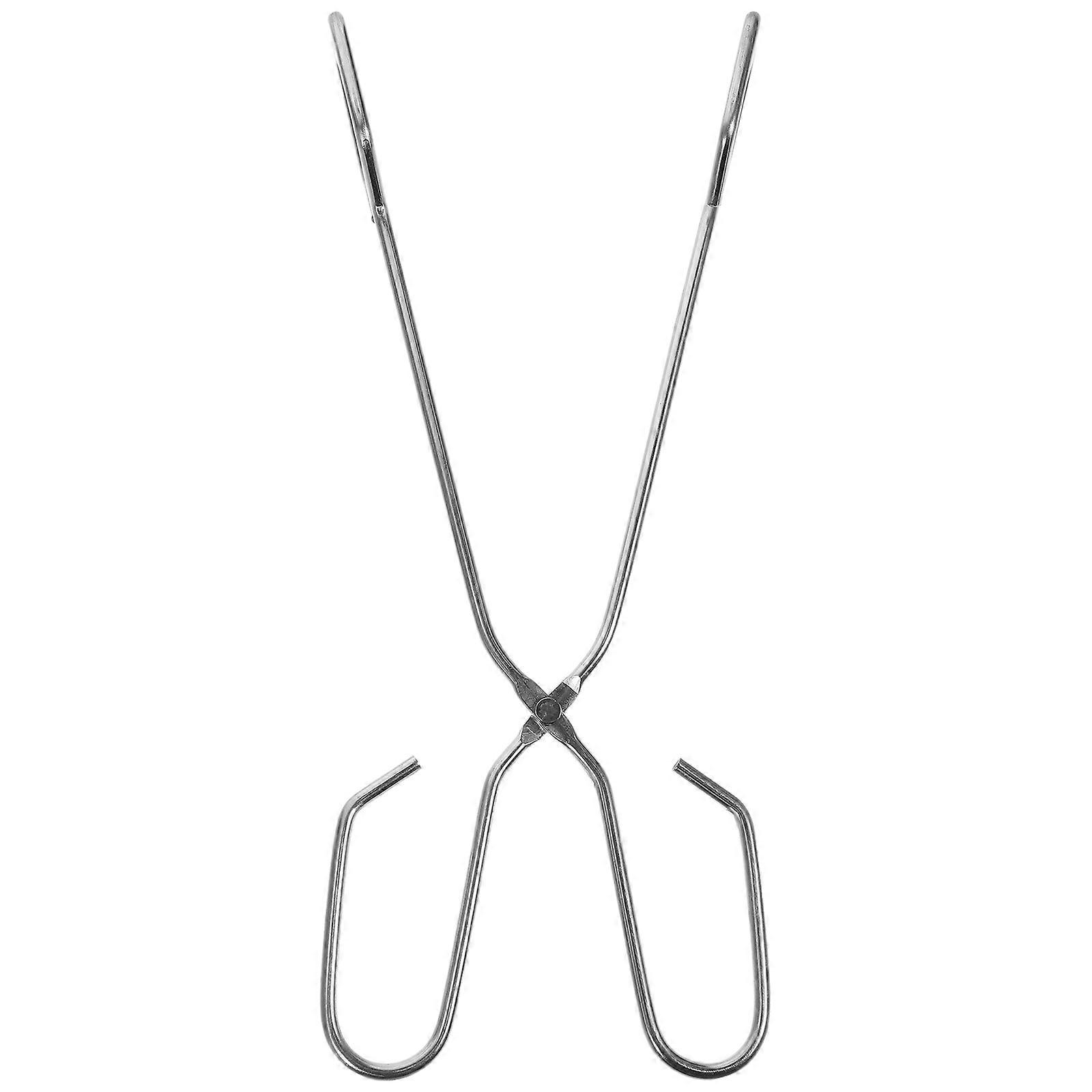 1Pc Stainless Steel Cake Clip Durable Kitchen Baking Clamp Grey