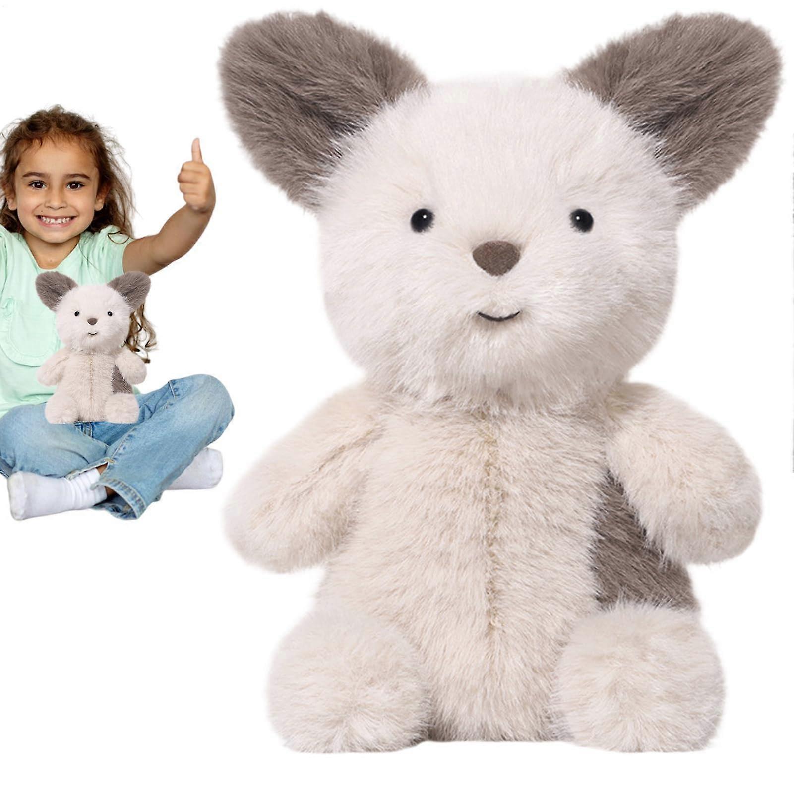Plush Toy Dog - Soft Stuffed Puppy Doll for Babies, Toddlers, Adults - Great for Birthdays, Sleep, and Room Decor