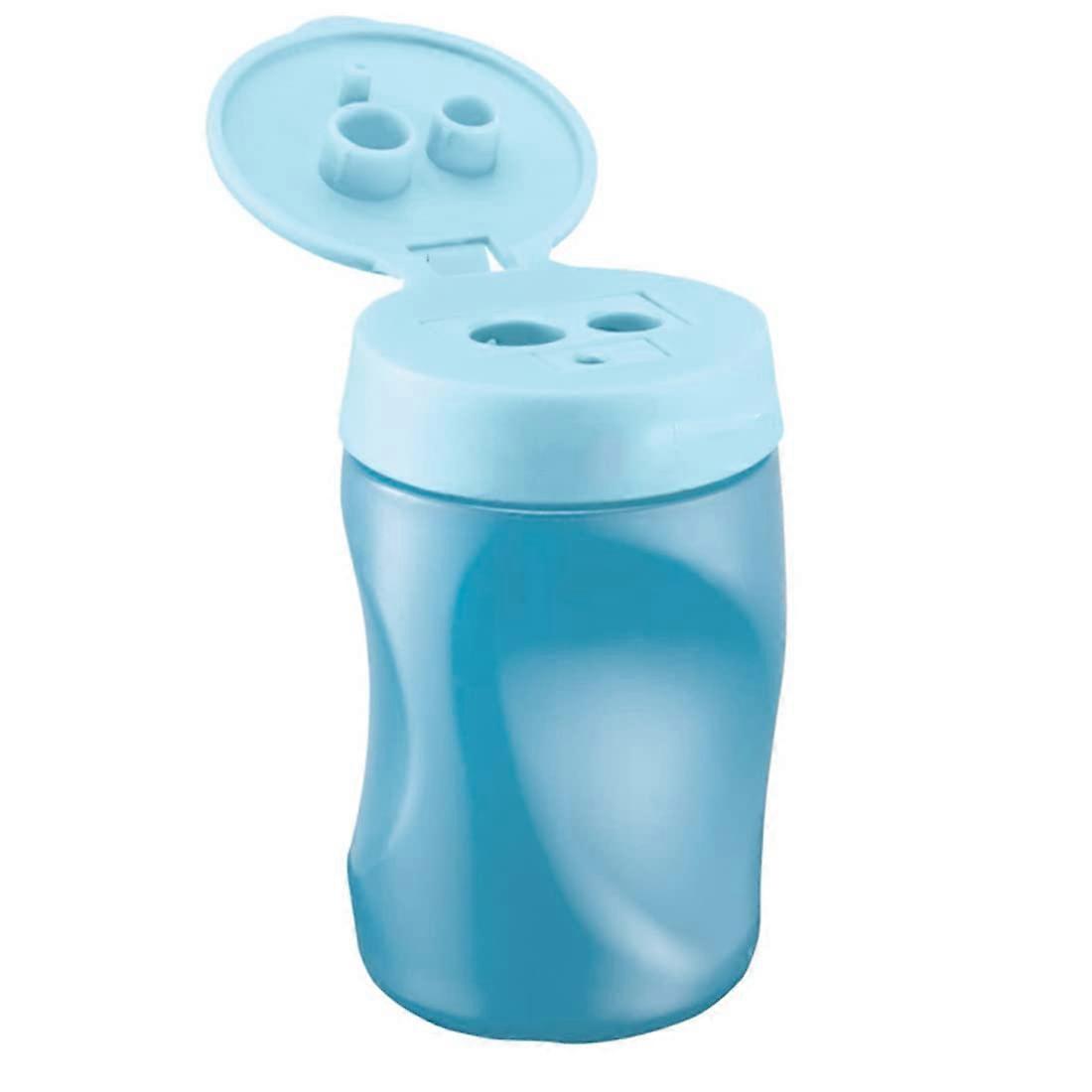 Hand Crank Pencil Sharpener, ABS Material,  Cover, Rustproof and Durable Pencil Tips, Learning Tools for Office.