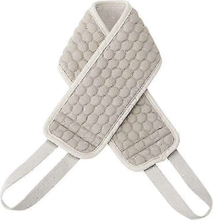 Exfoliating Back Scrubber for Shower, Large 32in with Long Design, Double Gift