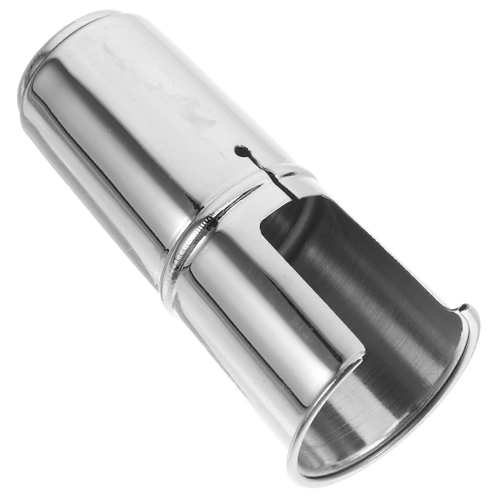 Clarinet Nickel Plated Cover Plug Durable Protective Cap for Clarinet and Alto Saxophone High Grade Metal Ensures Sound Quality Compatible