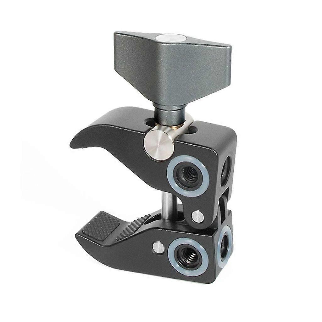 C-Type Crab Clamp WN40 TM2 1/4'' 3/8'' Screw for Camera Photography Lights