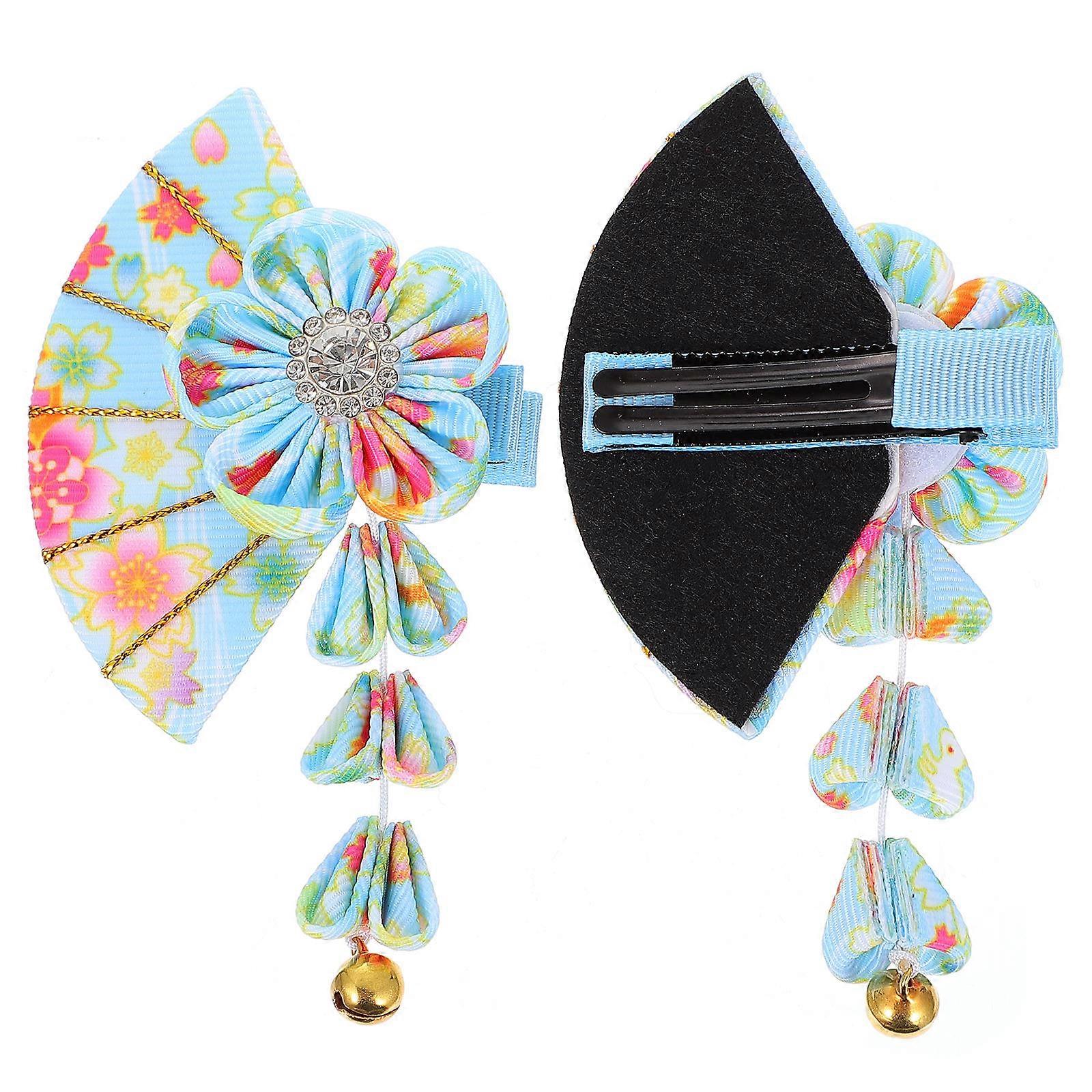 Elegant Tassel Hairpin Decorative Hair Clip for Weddings, Dances, and Photography – Unique Bell Bobby Pin Accessory for Hanfu and Kimono Styles