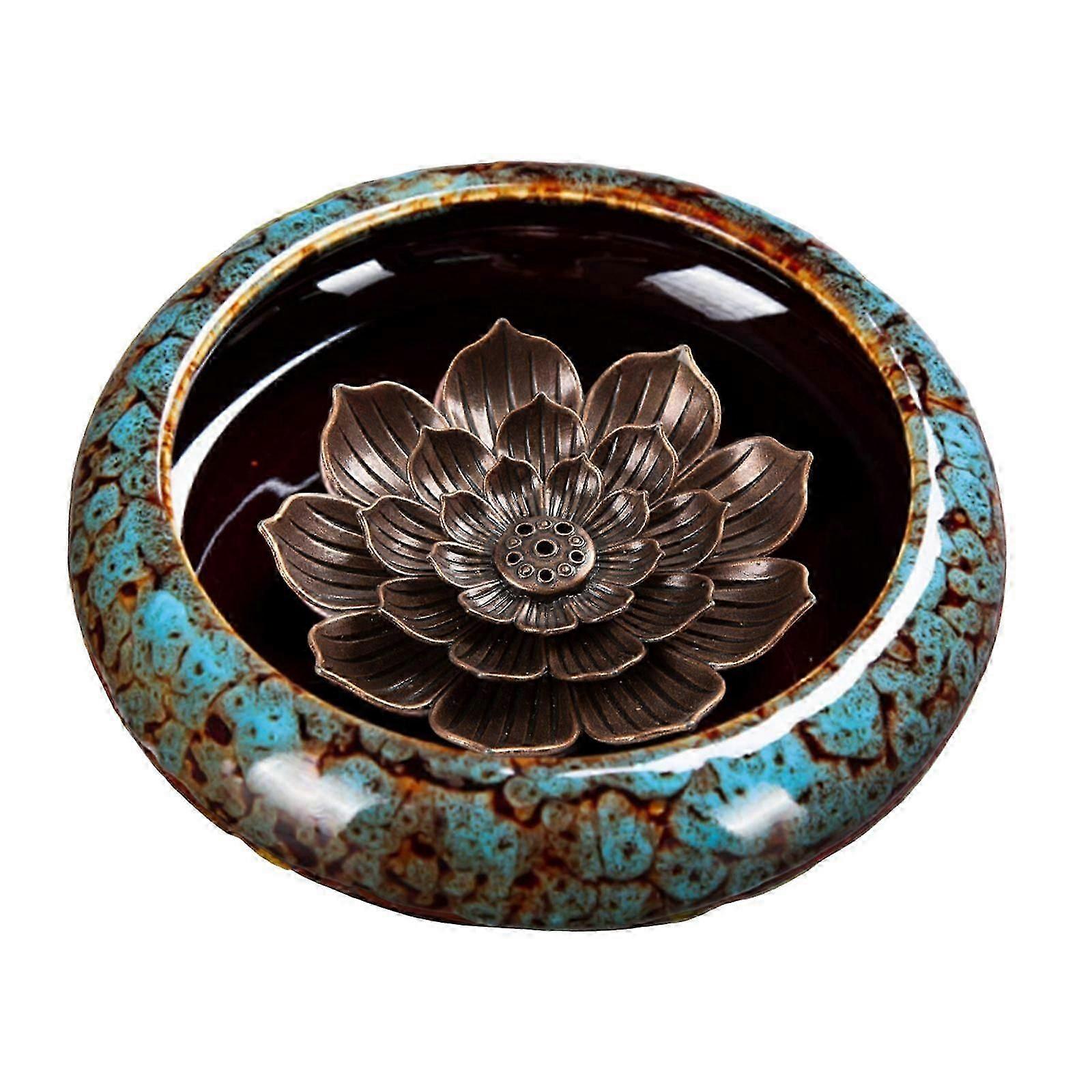 Incense Holder for Sticks Incense Burner for Friends Sage Cones Green