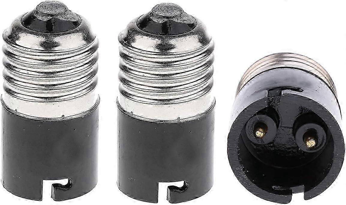 Lamp Holder Extender Converter, Standard B22 Light Bulbs Adapter For Easy Installation, Flame Retardant Environment Friendly Design Suitable For Home