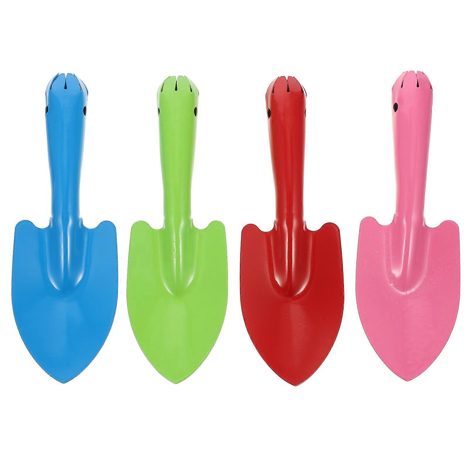 Gardening Small Iron For Gardening Tools Soil Loosening Weeding 20x6cm Ergonomic Handles 4Pcs