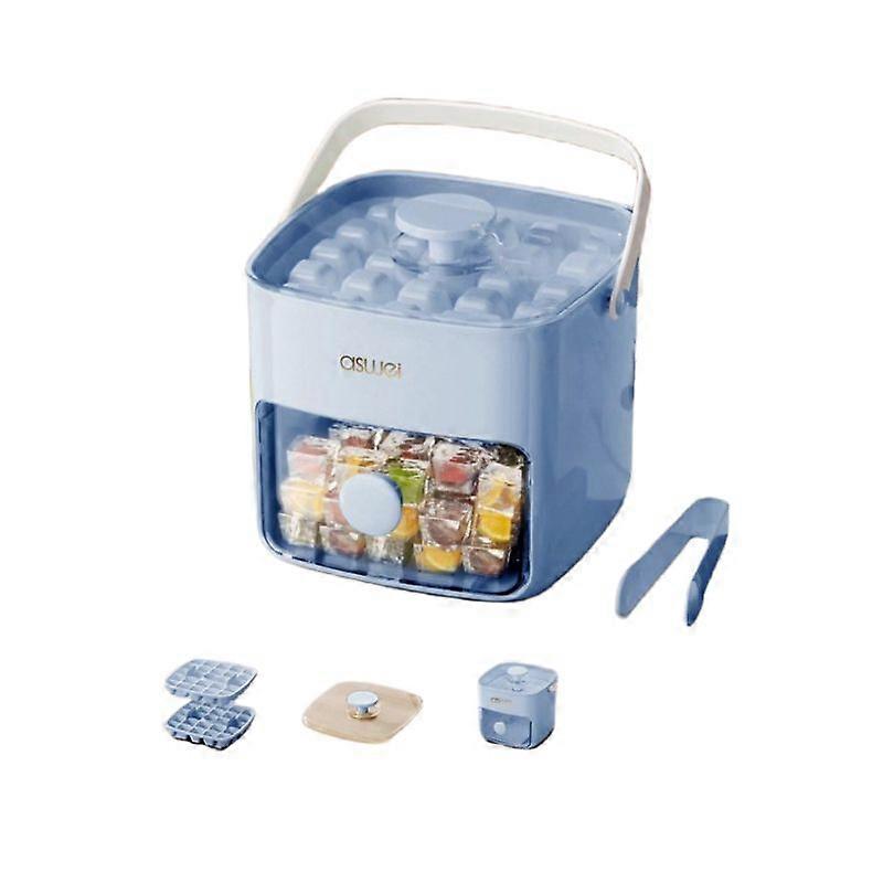 Portable Ice Maker 48-Cube Countertop Machine w/ One-Click Release