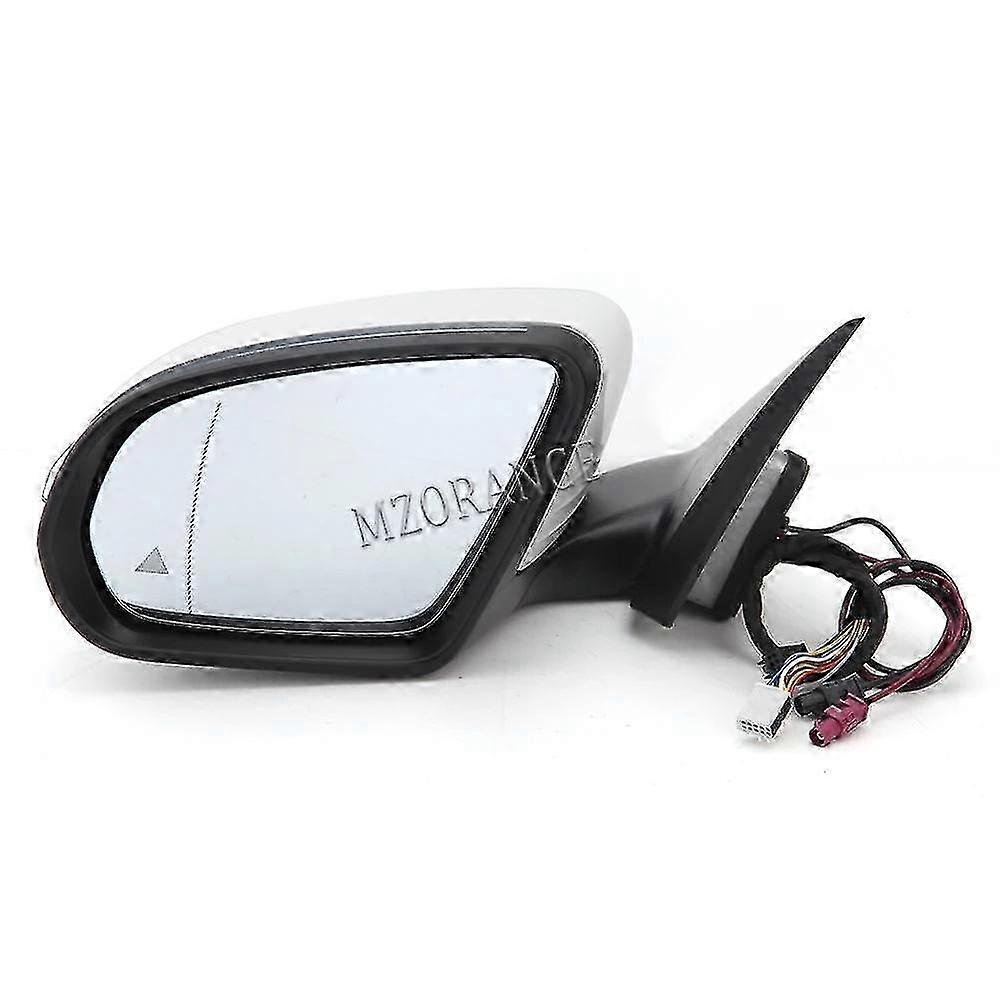 Mercedes-Benz W205 Side Door Mirror Assembly (2015-2020) for C-Class C180 C260 C300 - LED, Heated, Foldable with Turn Signal Lights