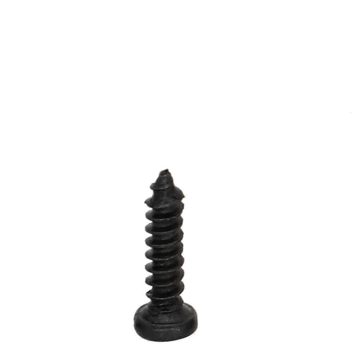 M2.3x6 Black Nickelplated carbon steel DIN7981 Phillips selftapping screw