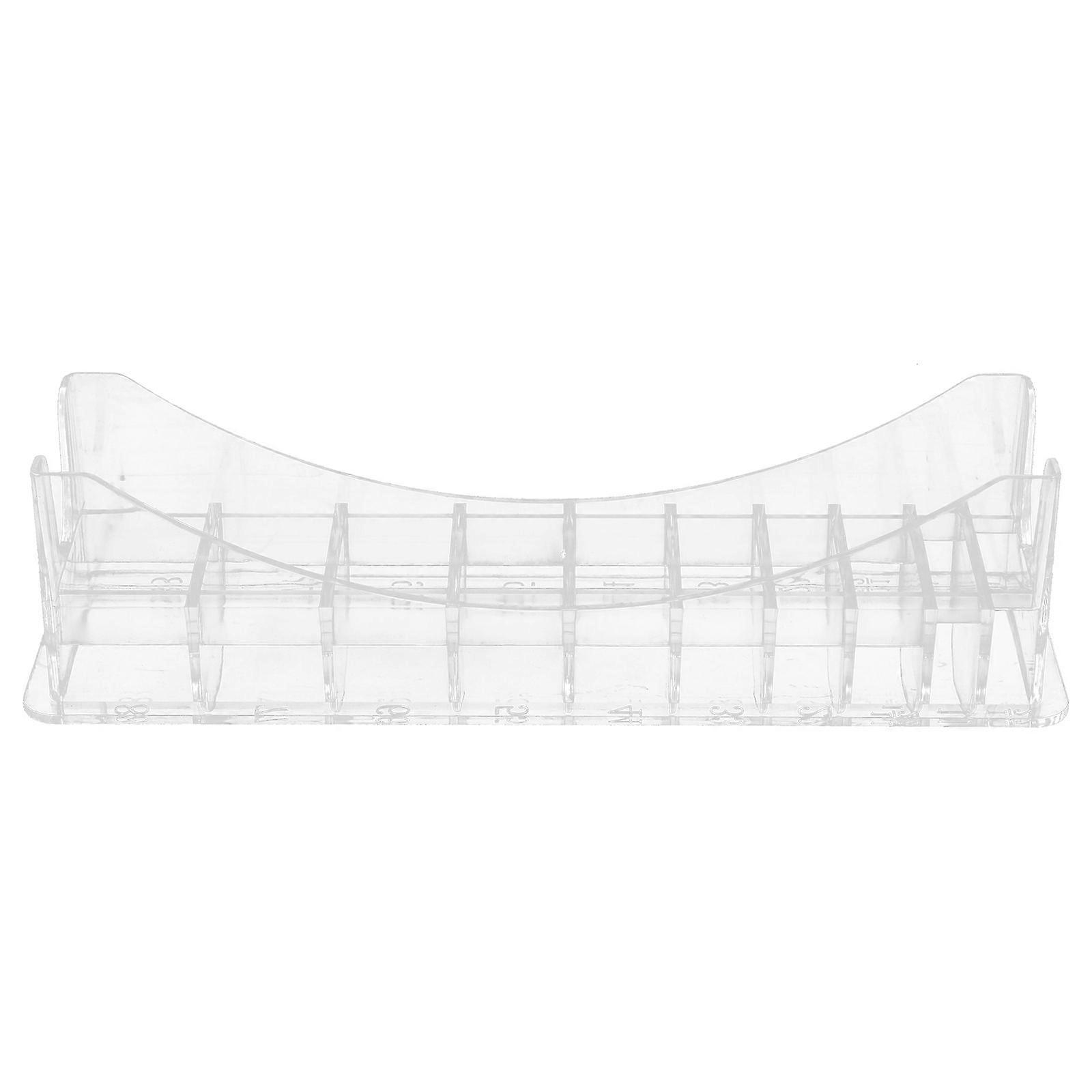 Guide Comb Attachments Clipper Guard Holder Barbershop Use High Grade Plastic Organizer Container 1Set