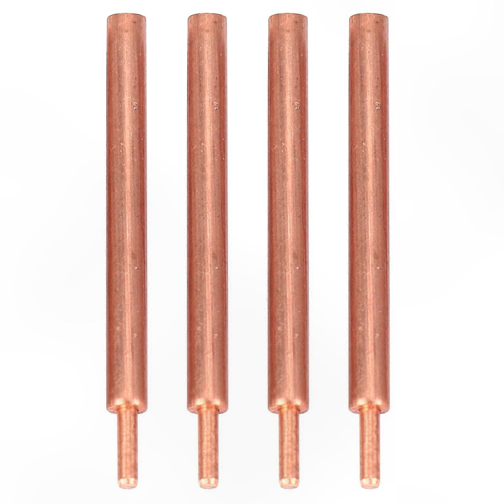 4-Pack Copper Welding Pins for Spot Welder, Durable Soldering Needles for Various Models