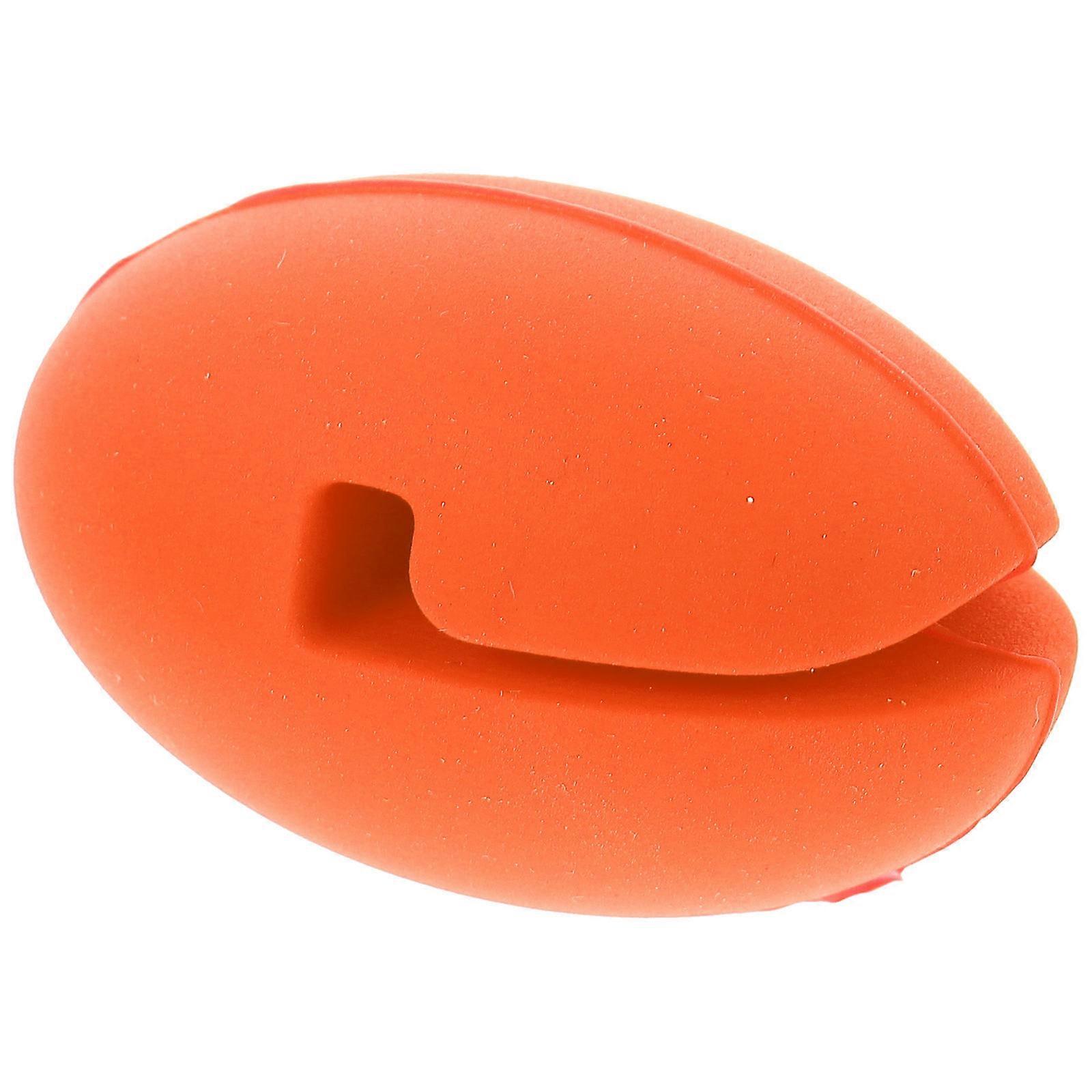 Silicone Kitchen Utensil Temperature Probe Clip Red Sturdy and for Kitchen Use