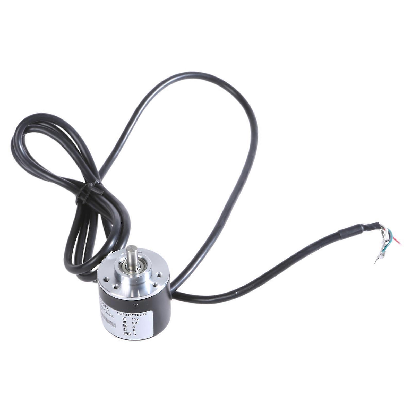 New Encoder 600 P / R 5V-24V Incremental Rotary AB 2 Phase 6mm Shaft + Coupling Multicolor