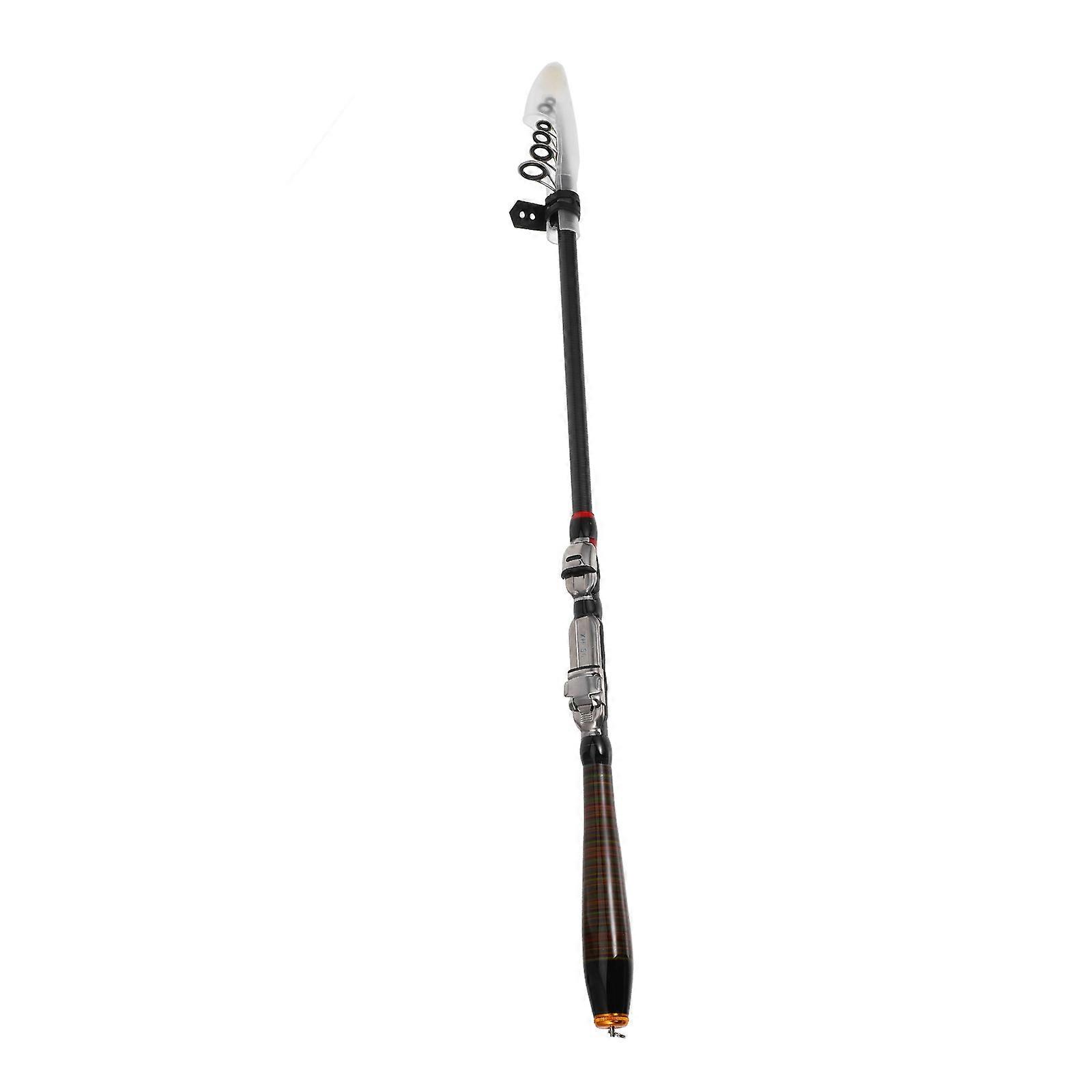 Telescopic Fishing Rod Smooth Line Exit Anti Slip Grip Sturdy Guide Ring Fishermen 1Pack