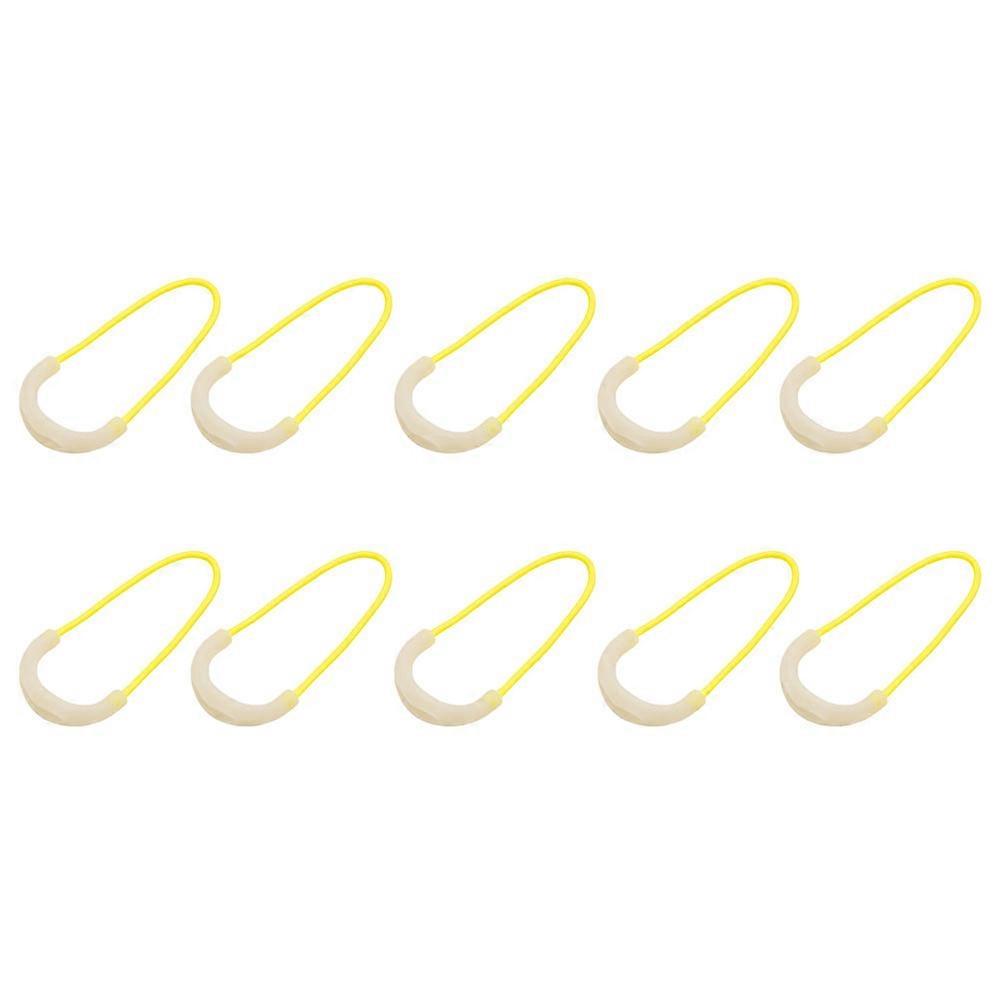Tent Rope Buckle Fluorescent Rope Fastener for Fixation 10Pcs Camping Accessories