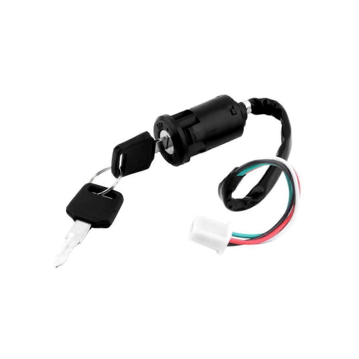 Ignition Switch with Key for Dirt Bike Scooter ATV Motorcycle E-Scooter Universal High-Quality Ignition Lock
