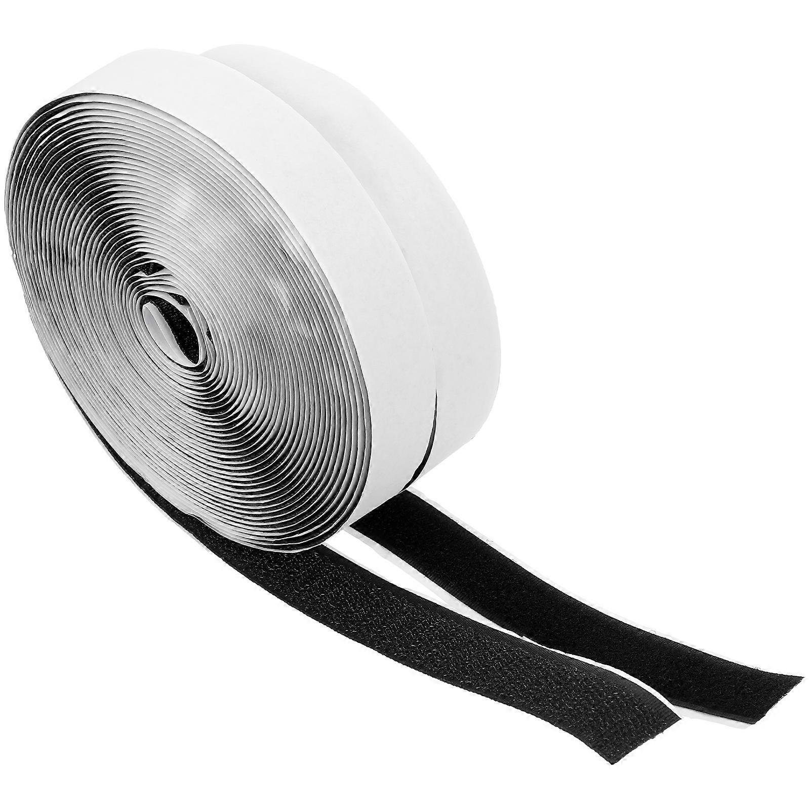 Organizing Hook Loop Strip Nylon Self Adhesive Tapes For Hanging Picture Frames Tools Installing Insect Nets 2 Rolls