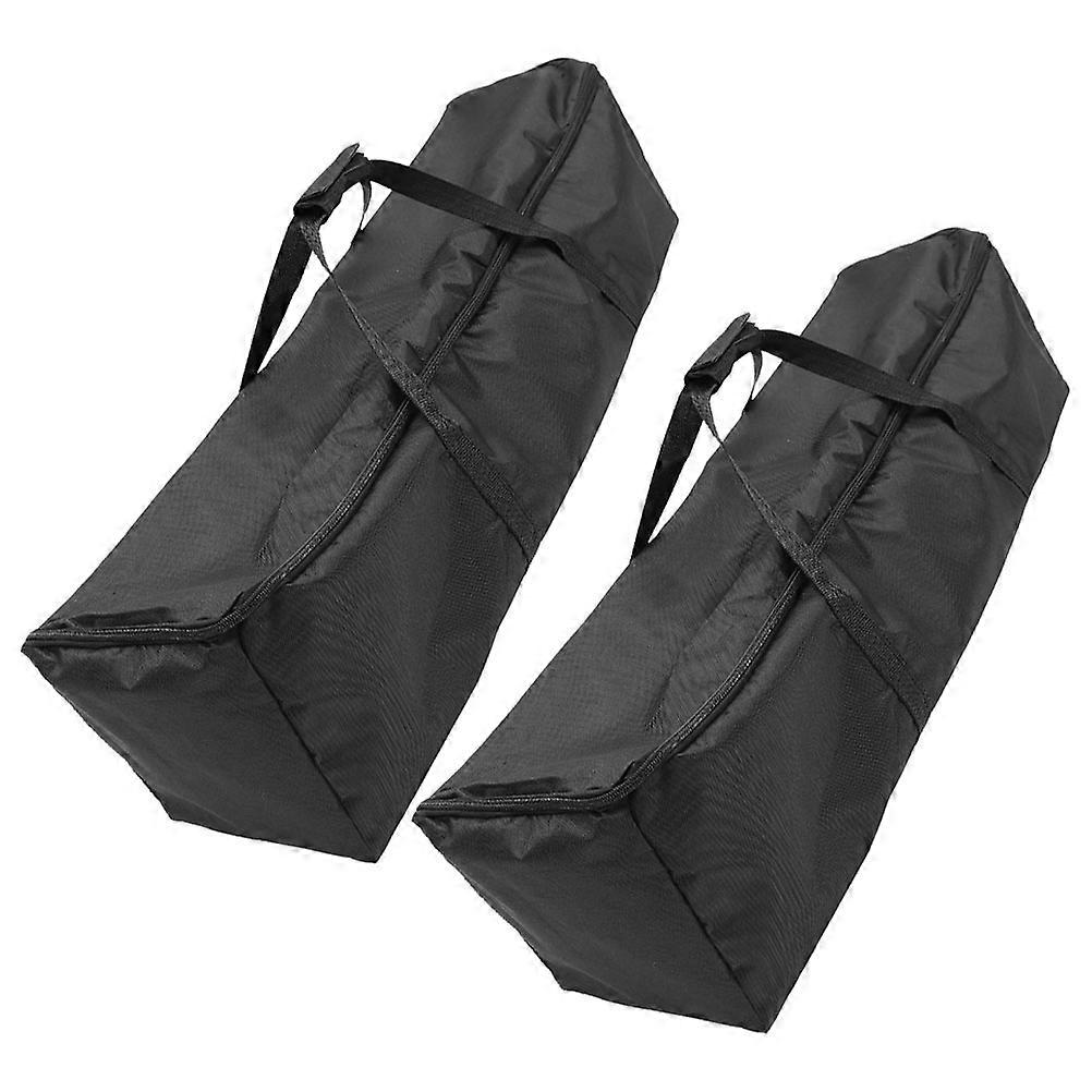 Tripod Pouch Large Capacity Folding Dustproof For Professional Users Rectangular Handheld Design Oxford Cloth 2Pcs