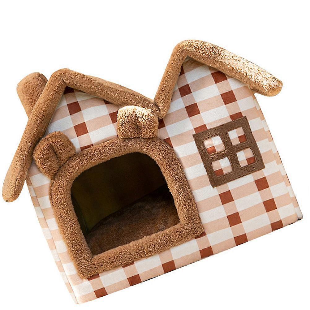 Cats House Indoor Comfortable Resting Environment Imitation Hemp Material 1Pcs