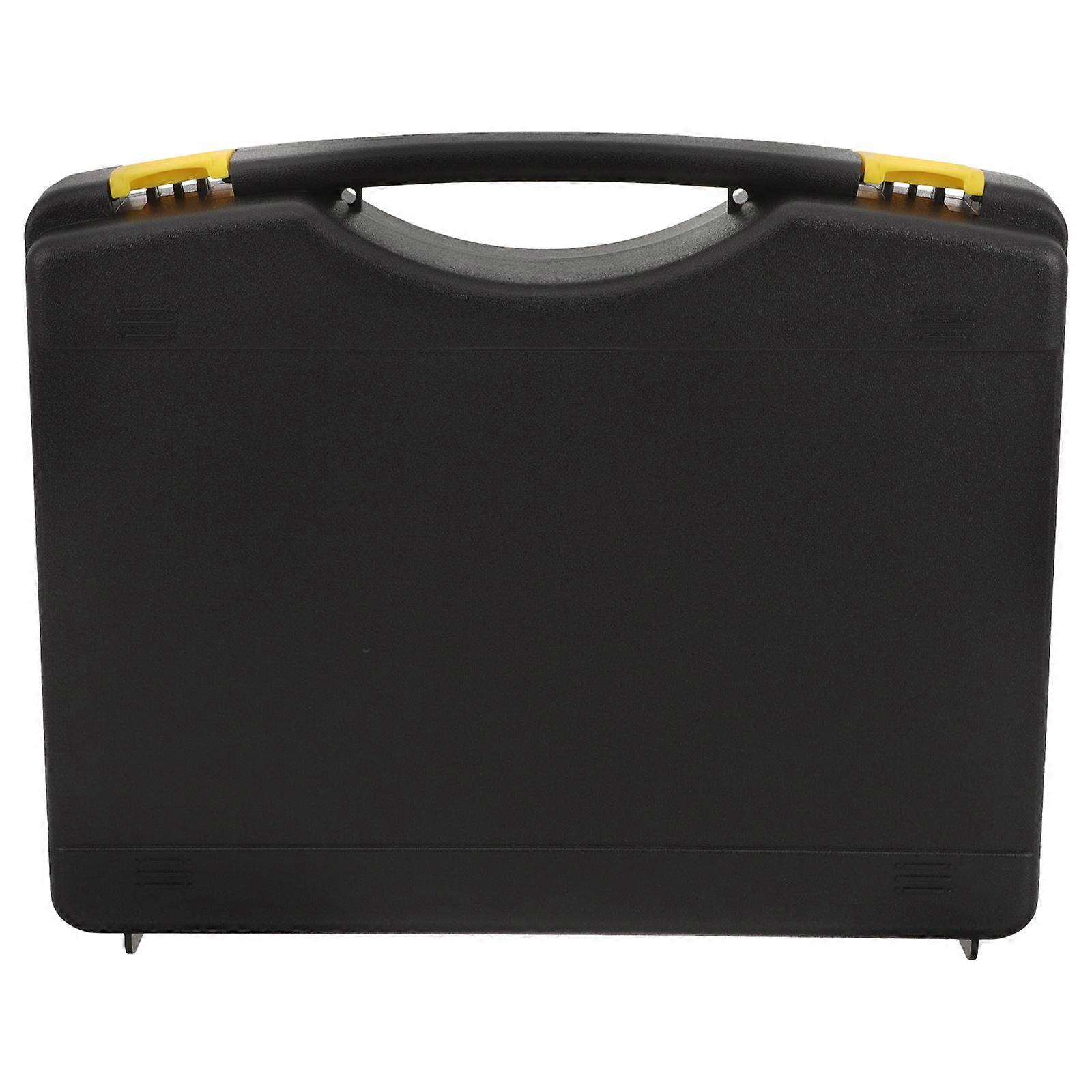 High Rigidity Plastic Tool Box with Handle – Durable Organizer for Home and DIY Maintenance Projects