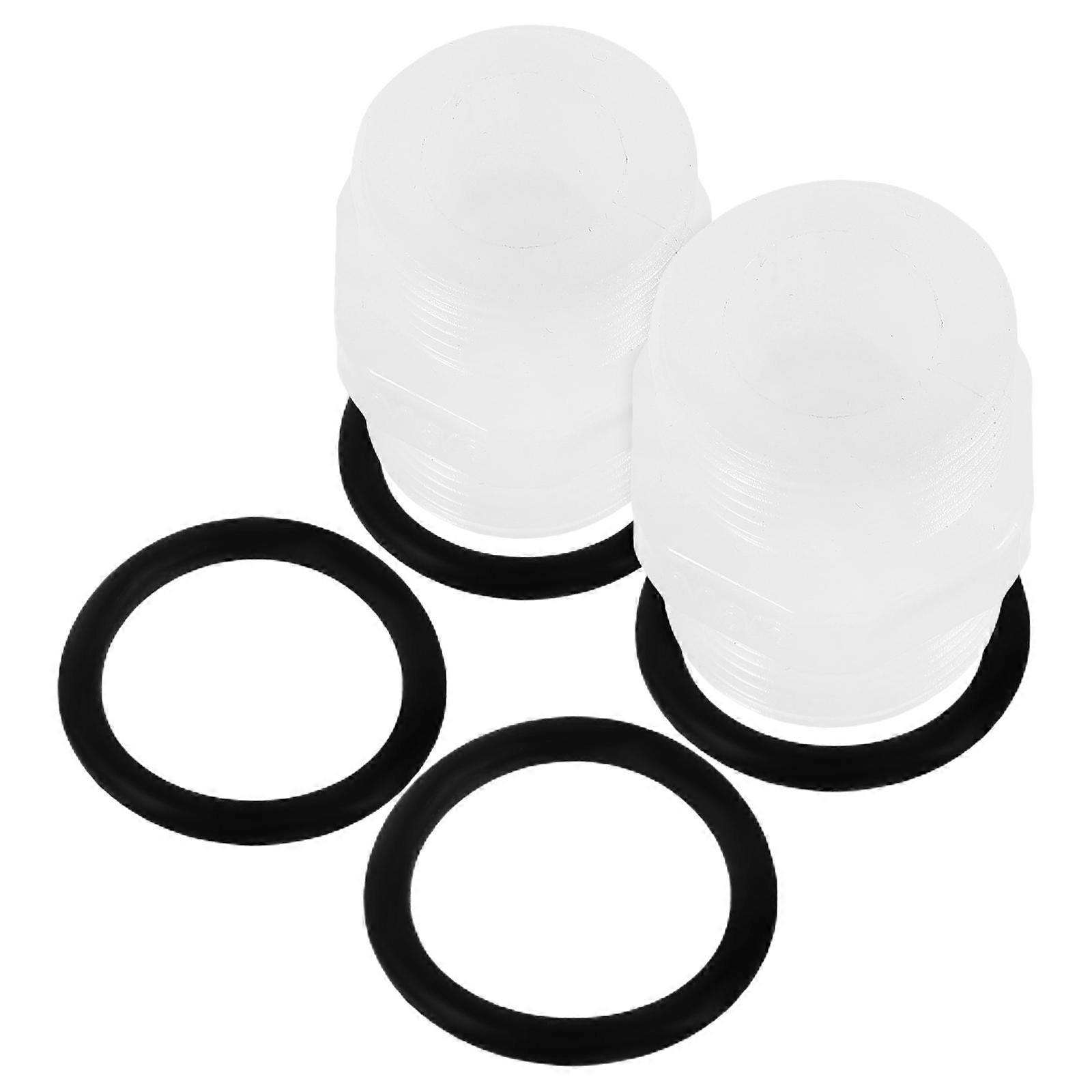 Water Purifier Accessories Reusable Threaded Pipe Adapter For Commercial Applications General Users 4 Gaskets