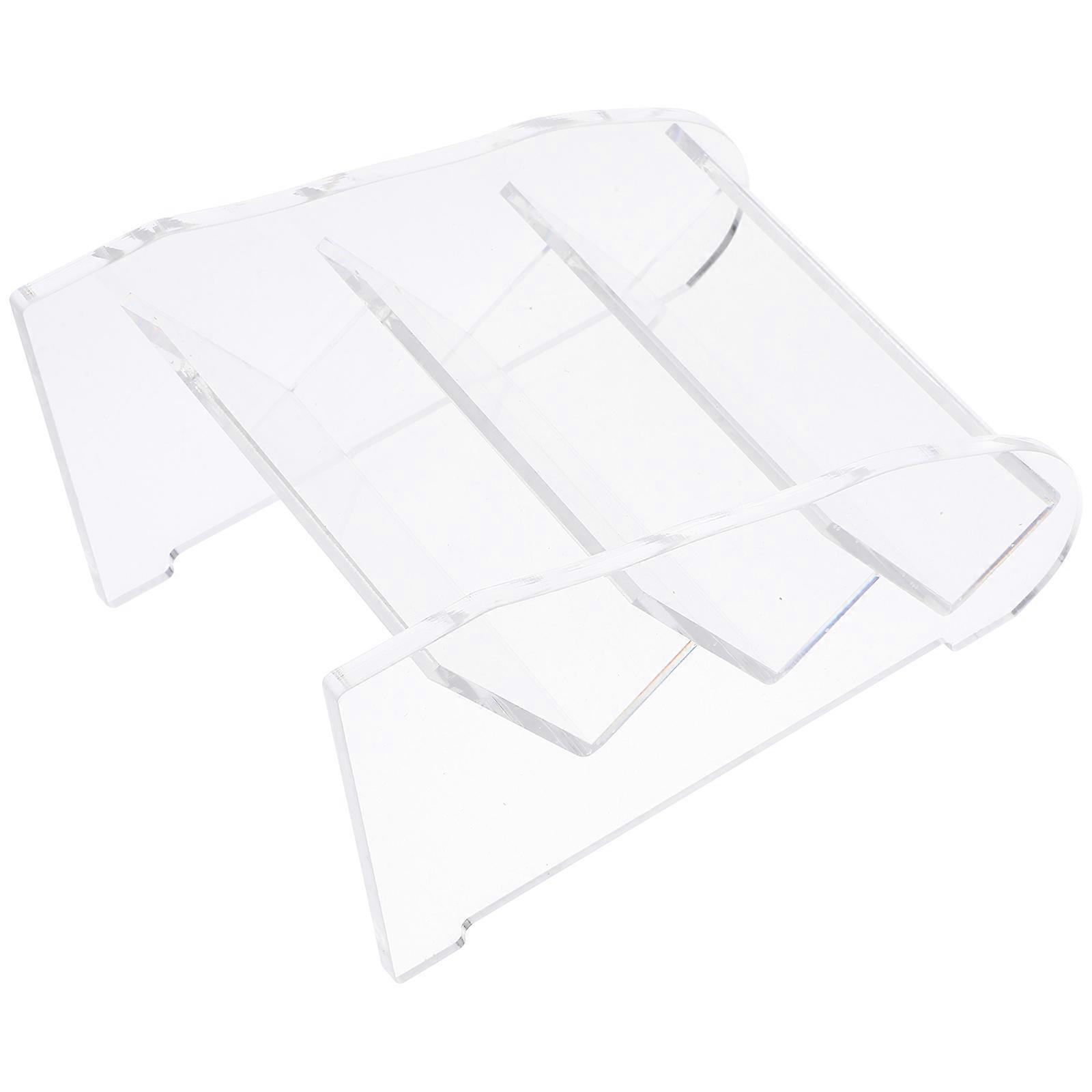 Acrylic Business Card Holder for Desk with Clear Display Stand Storage Solution