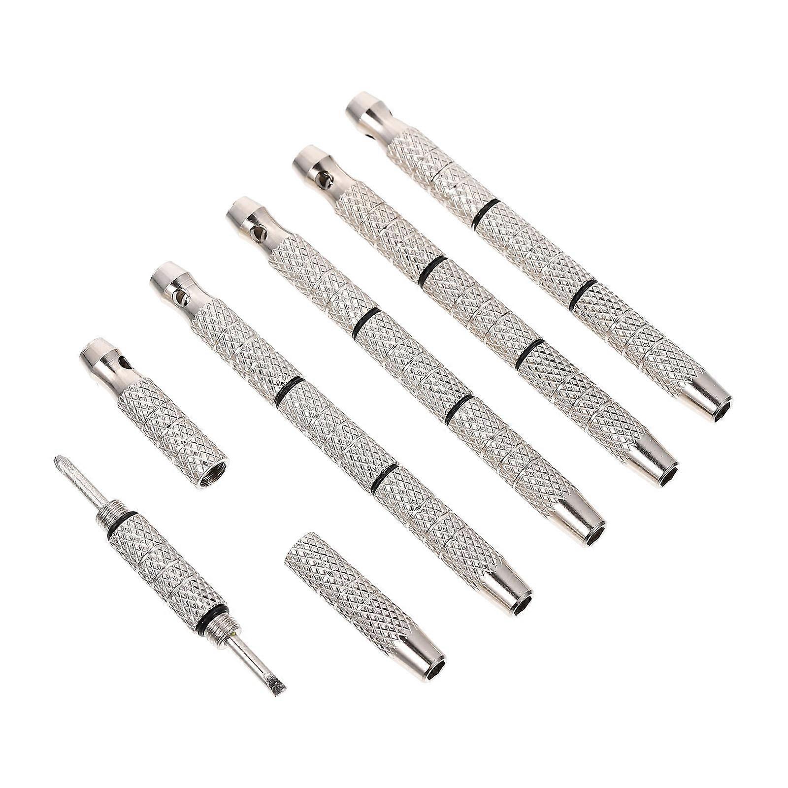 Glasses Fixing Kit Reliable 5Pcs Screwdriver Tools For Repair And Maintenance 6X0.3X0.3CM Aluminium Alloy