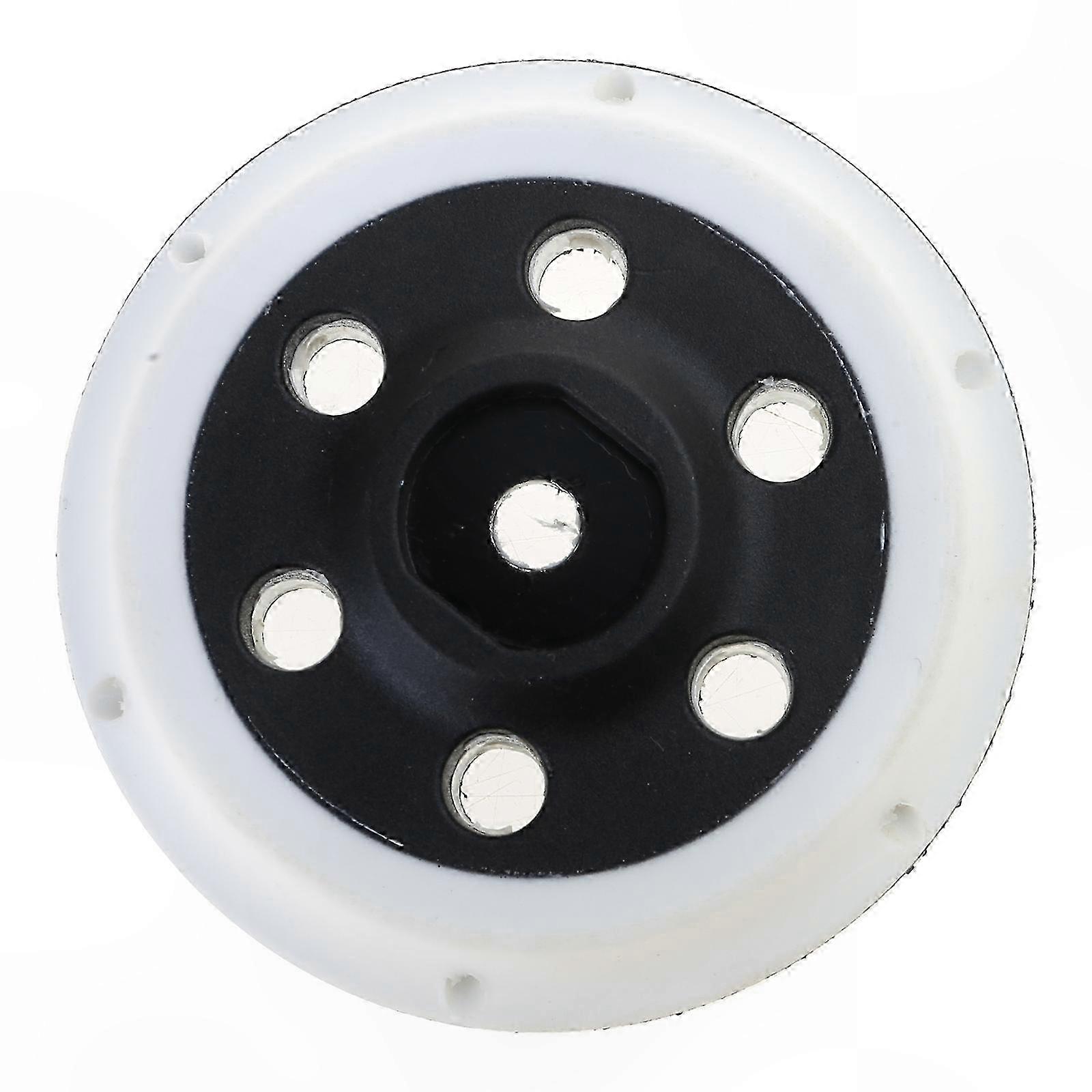 3 Inch 6 Holes Hook and Loop Backing Sandpaper Round Sandpaper Disk for Angle Grinder Sanding Discs Grinding Wheels