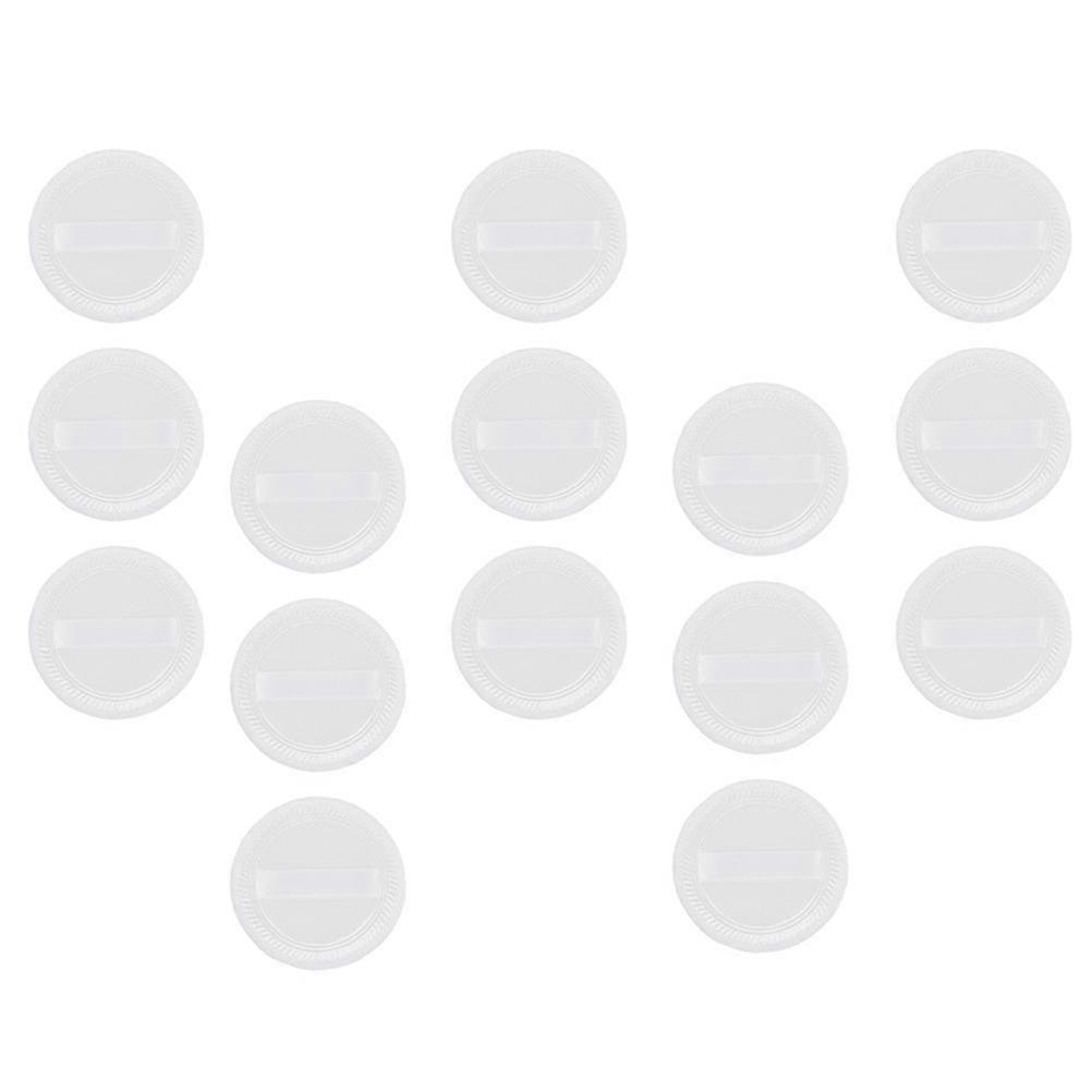 Safe Rounded Powder For Sensitive Skin In White Ideal For Makeup Application And Removal 15Pcs