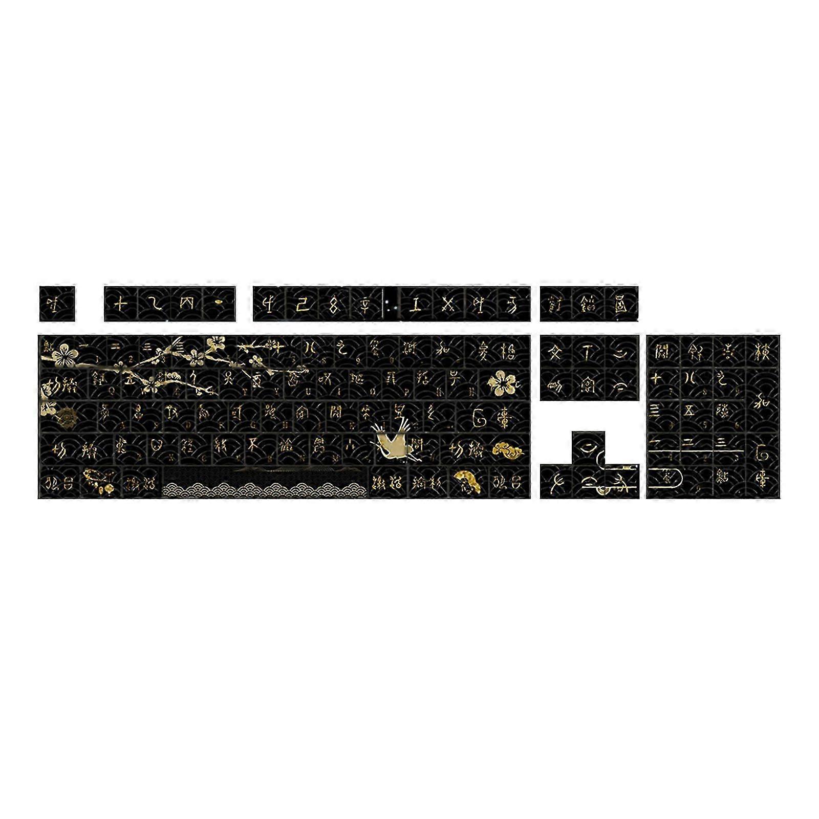 108Keys Dawns テーマ キーキャップ セット オリジナル プロファイル PBT サーマル 昇華 60 80