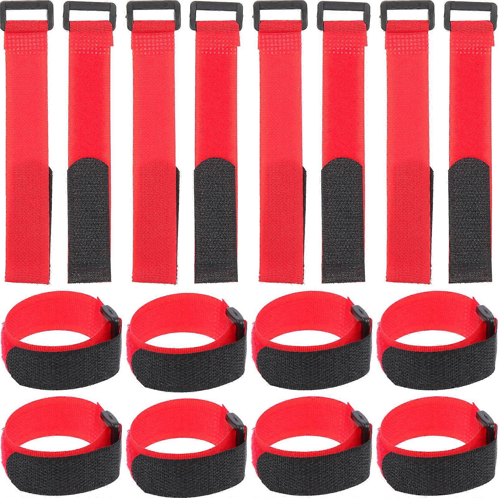 Nylon Cable Ties 20Pcs Convenient Small Buckle Design For Home Office Organization Red