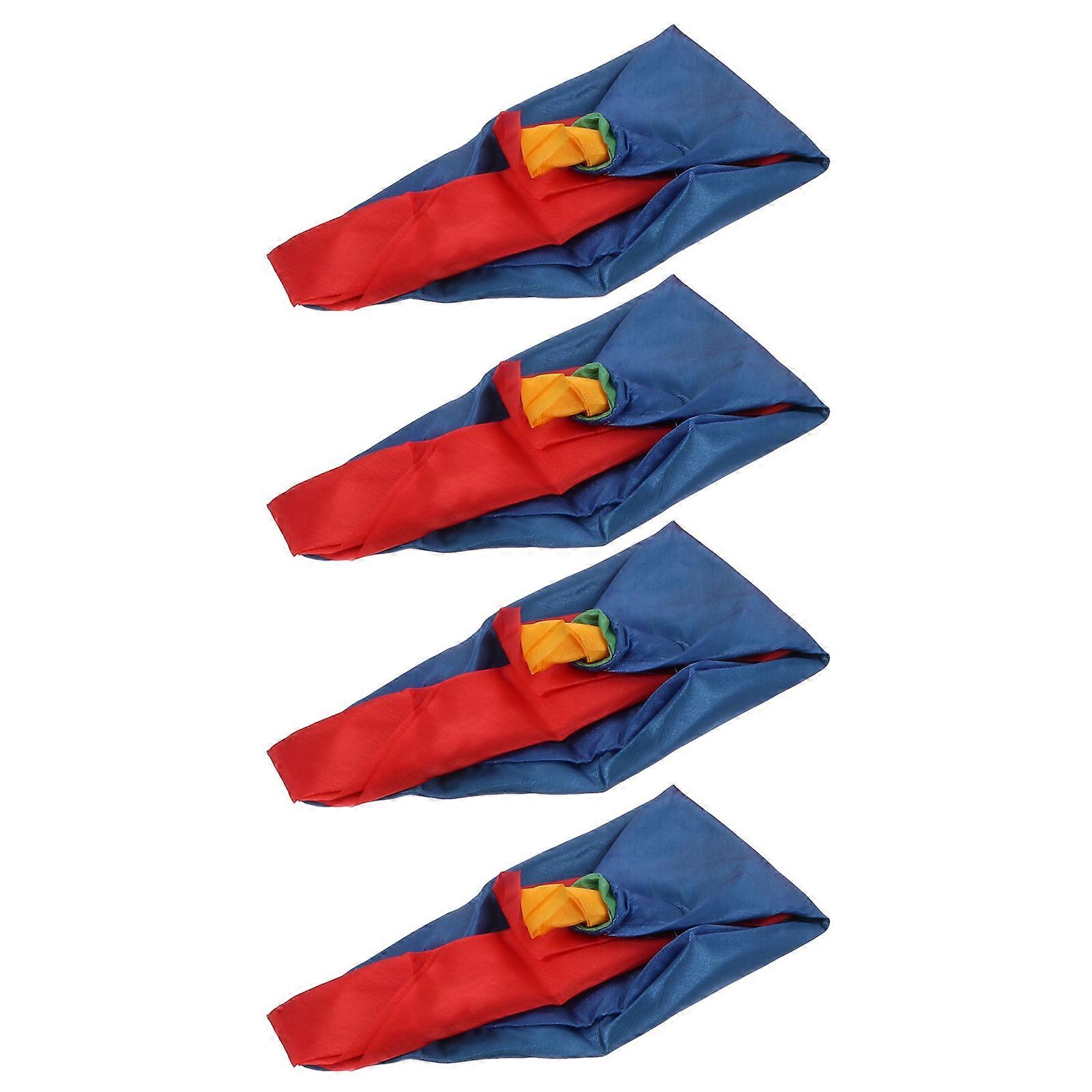 4pcs Trick Scarf Set for – Stage Performance Prop for Kids Party Favors