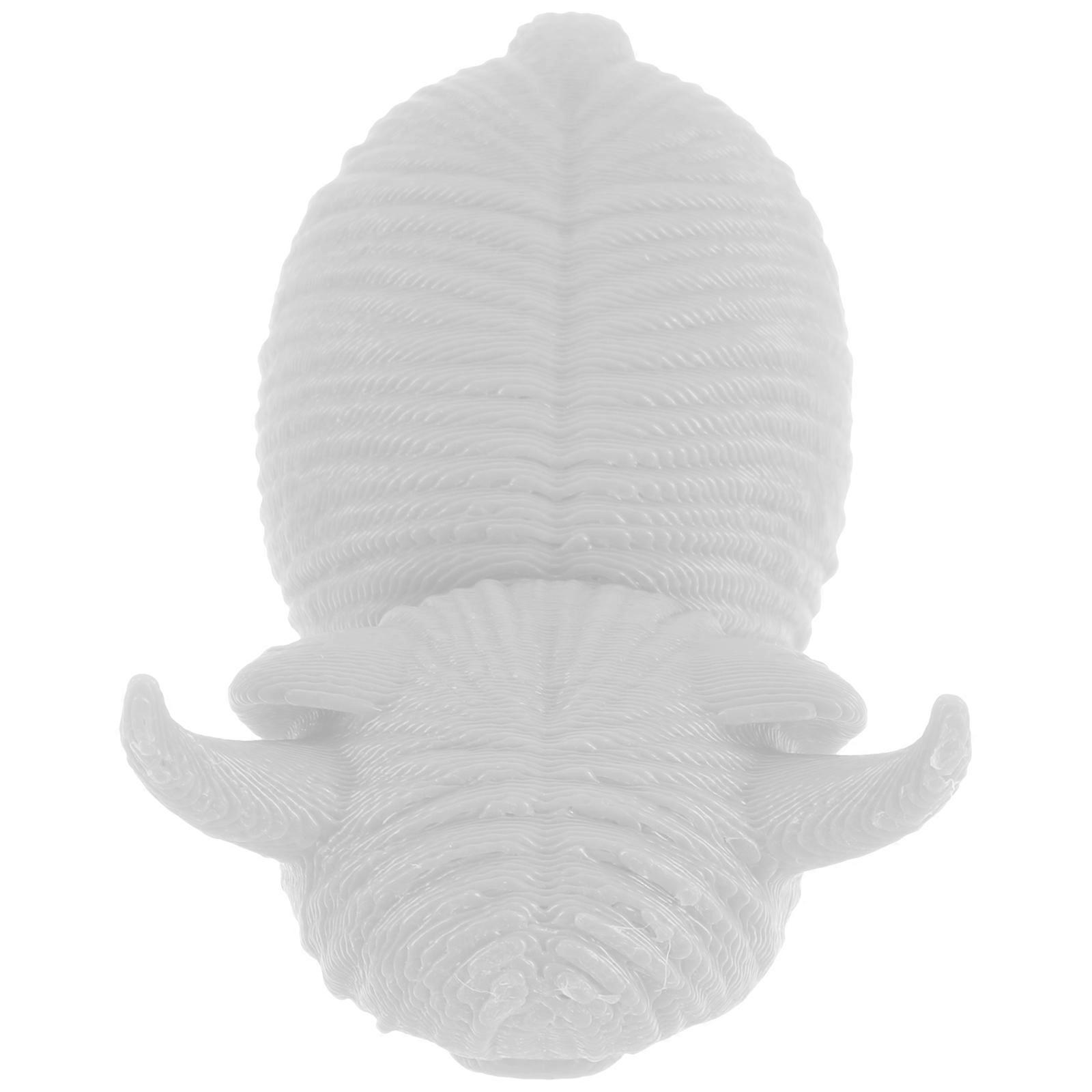 Chic Cow Figurine, Smooth Surface, Desk Accessory