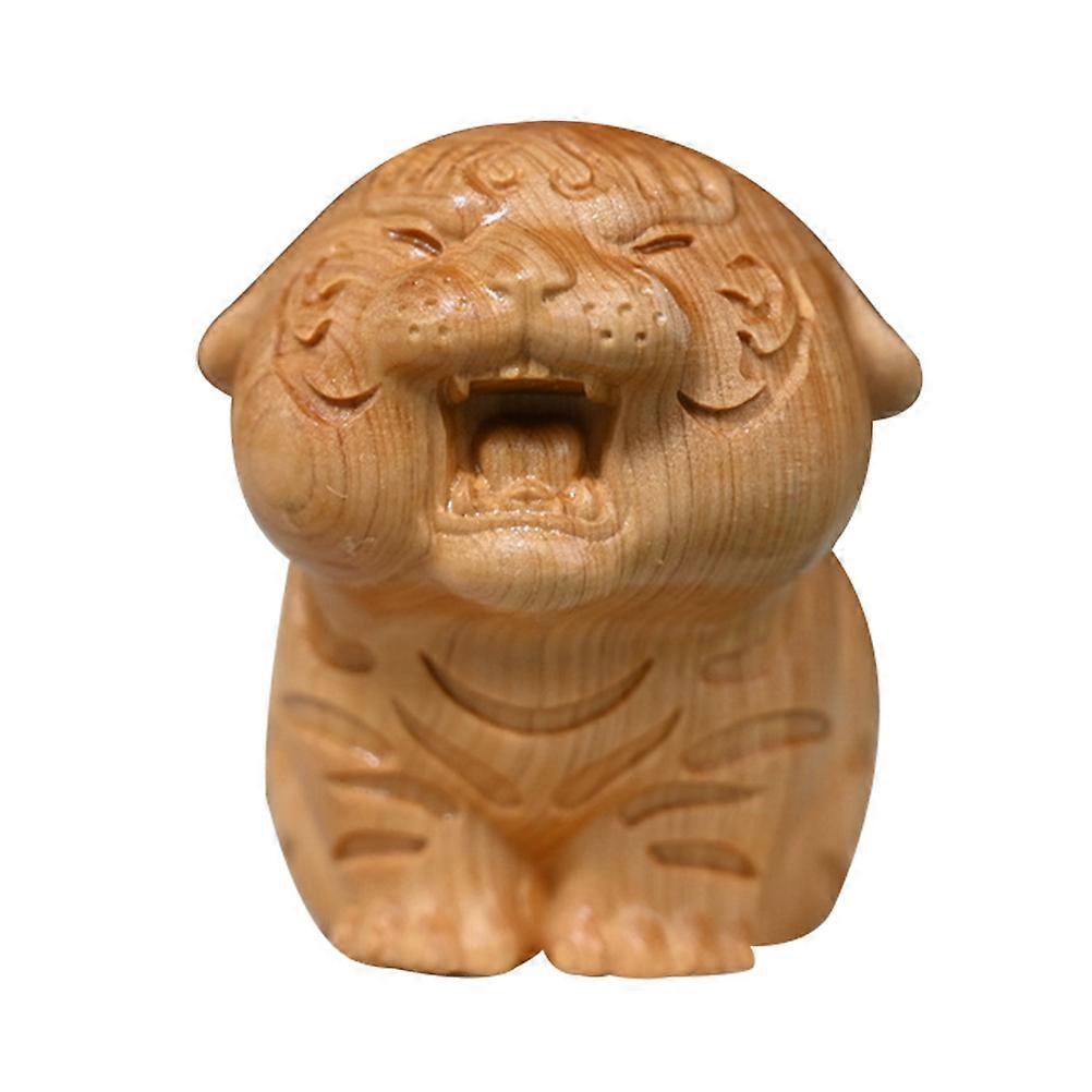 Creative Desktop Decor, Fine Tiger Statue, Stable Base for Practical Use