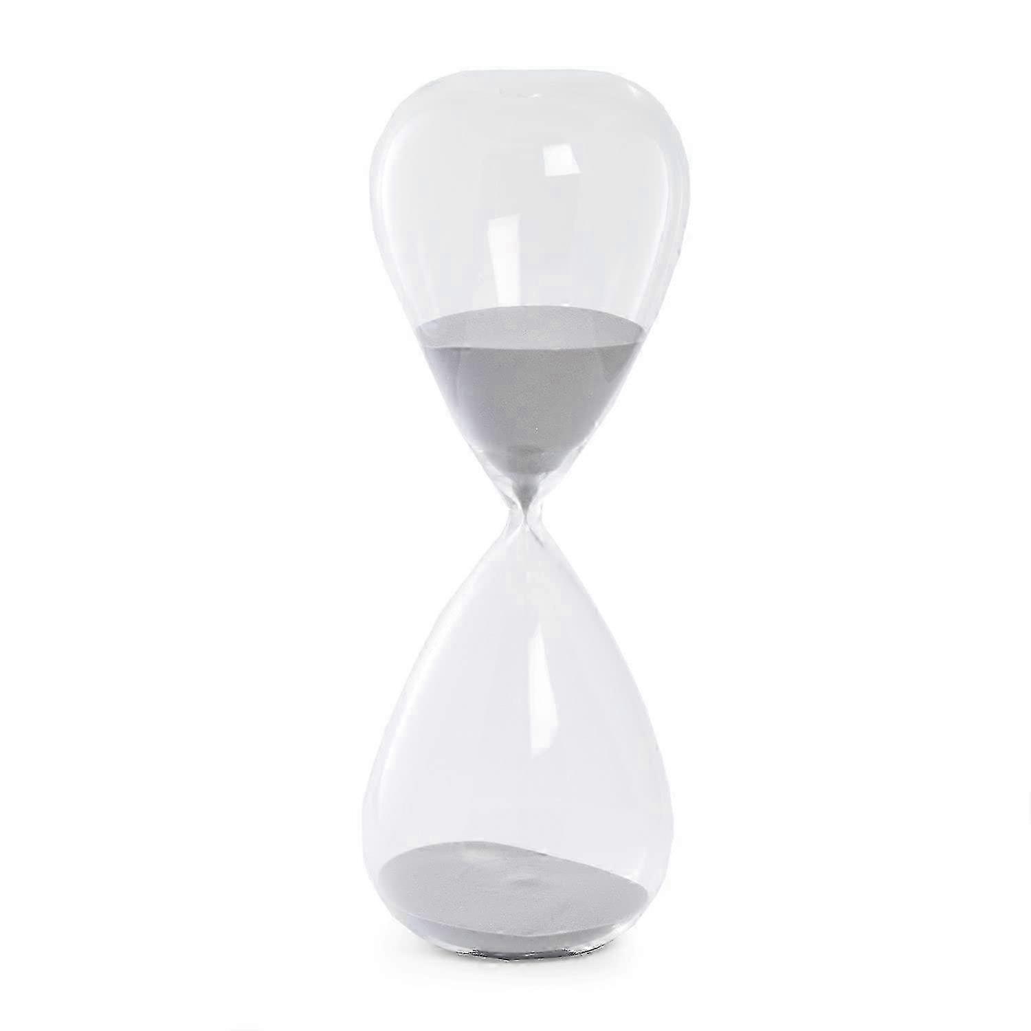 Bey Berk 90-minute Gray Sand Crystal Timer With Free-standing Base