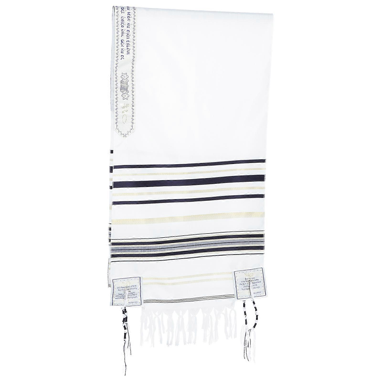 Arabic Prayer Shawl Messianic Style for Emerging Religious Use Rectangular Design 1Set