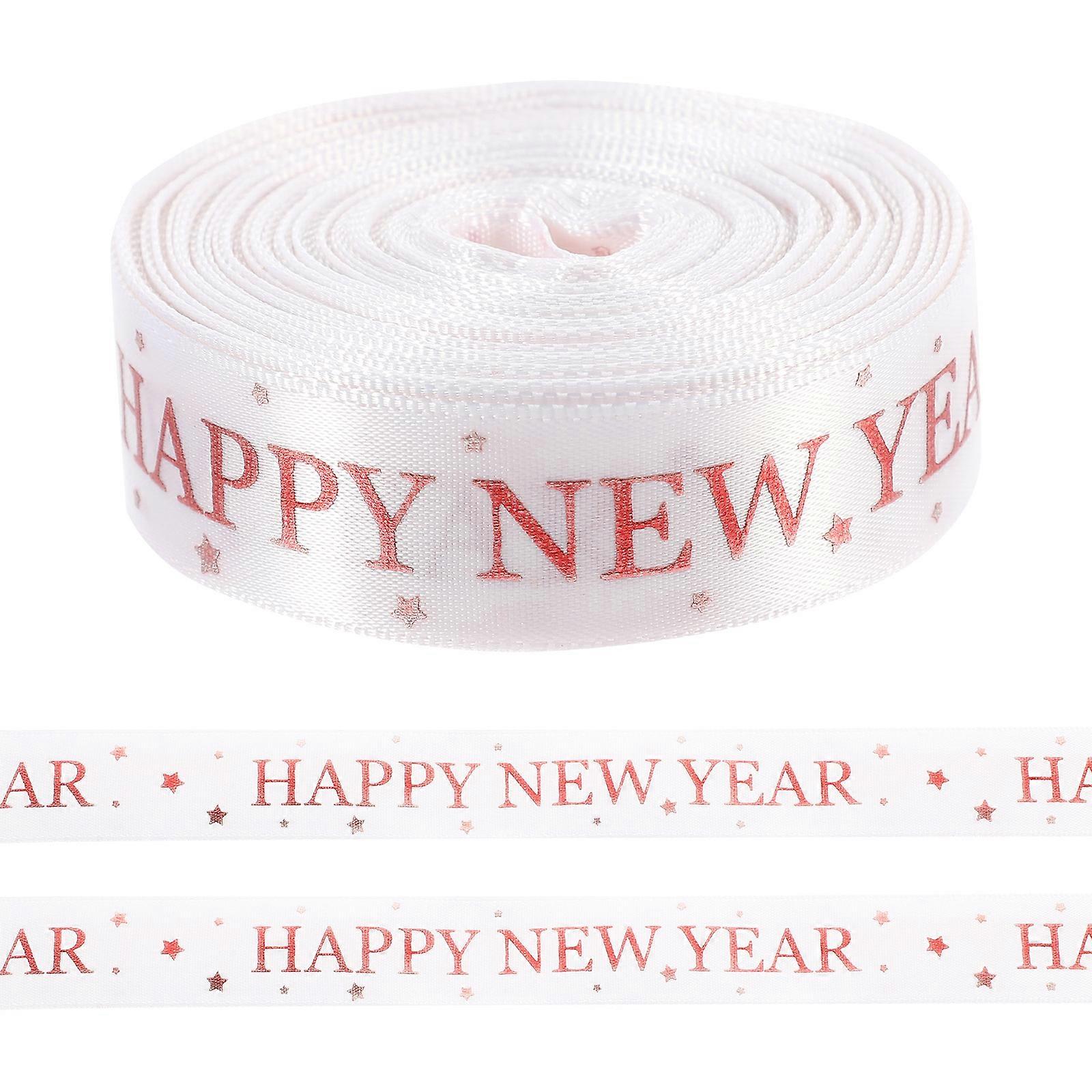 Festival Ribbons For DIY Crafts 10 Yards Long 20mm Wide Suitable For Christmas And New Year 1 Roll