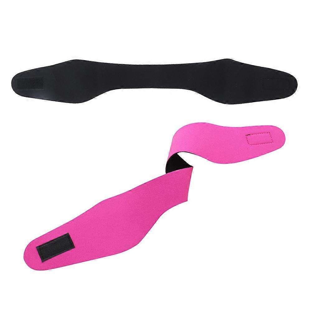 Swimming Ear Protectors Adjustable Neoprene Headband For Kids Adults Size M Assorted Color Ear Protection 2Pcs