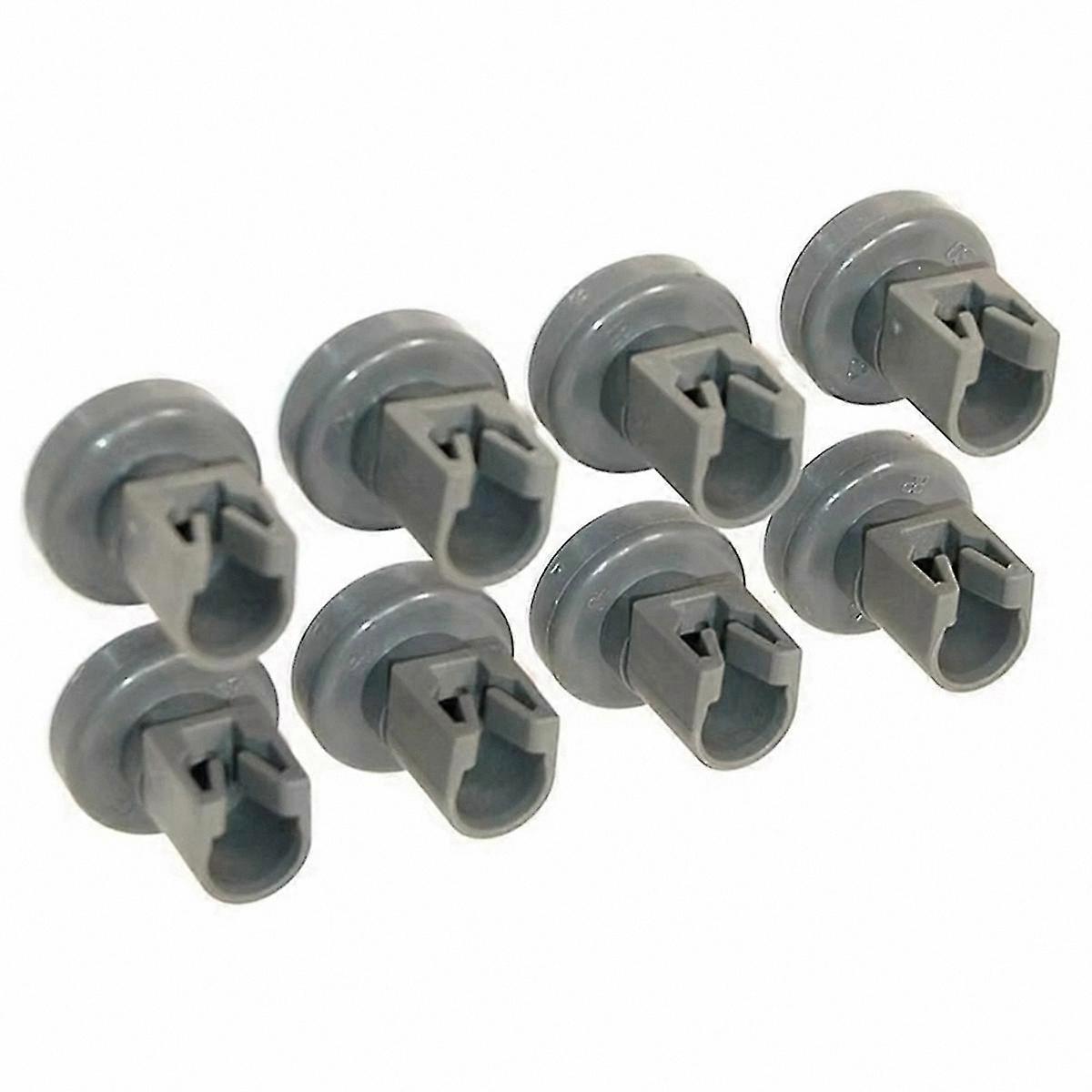 8-Pack Replacement Wheels for Dishwasher Baskets, Compatible with Most Dishwashers