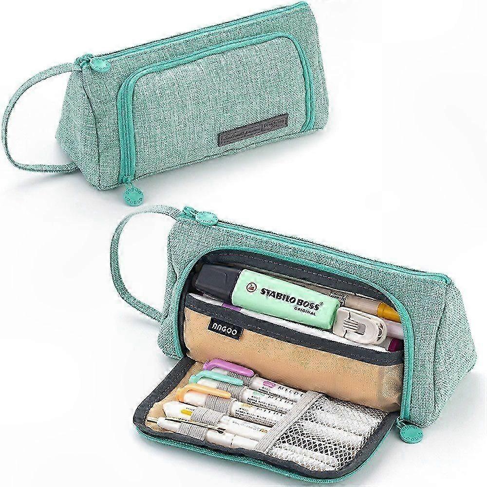 Spacious Literary Pencil Case, Stylish Design, Practical Accessory for Everyday Use